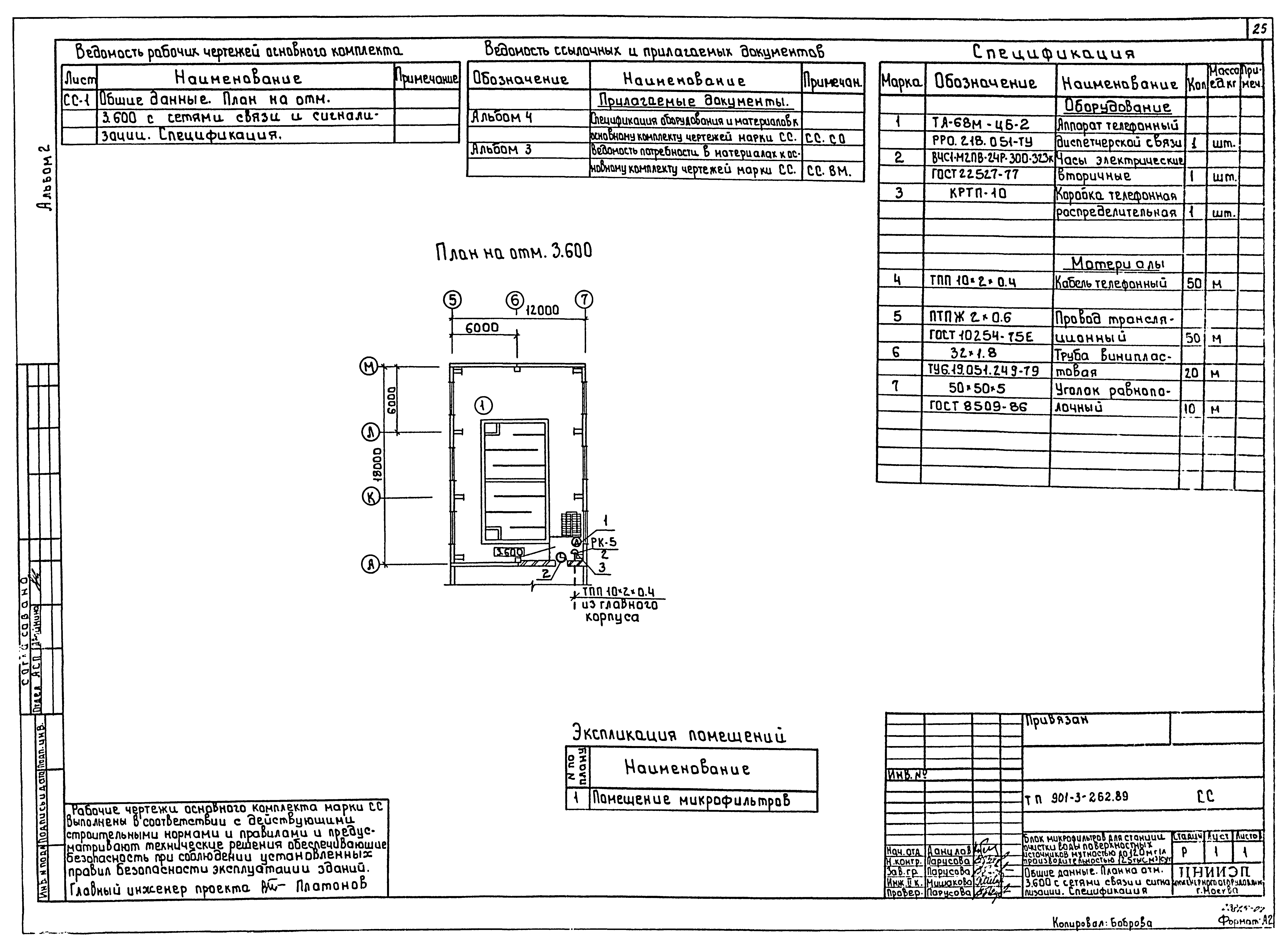Типовой проект 901-3-262.89