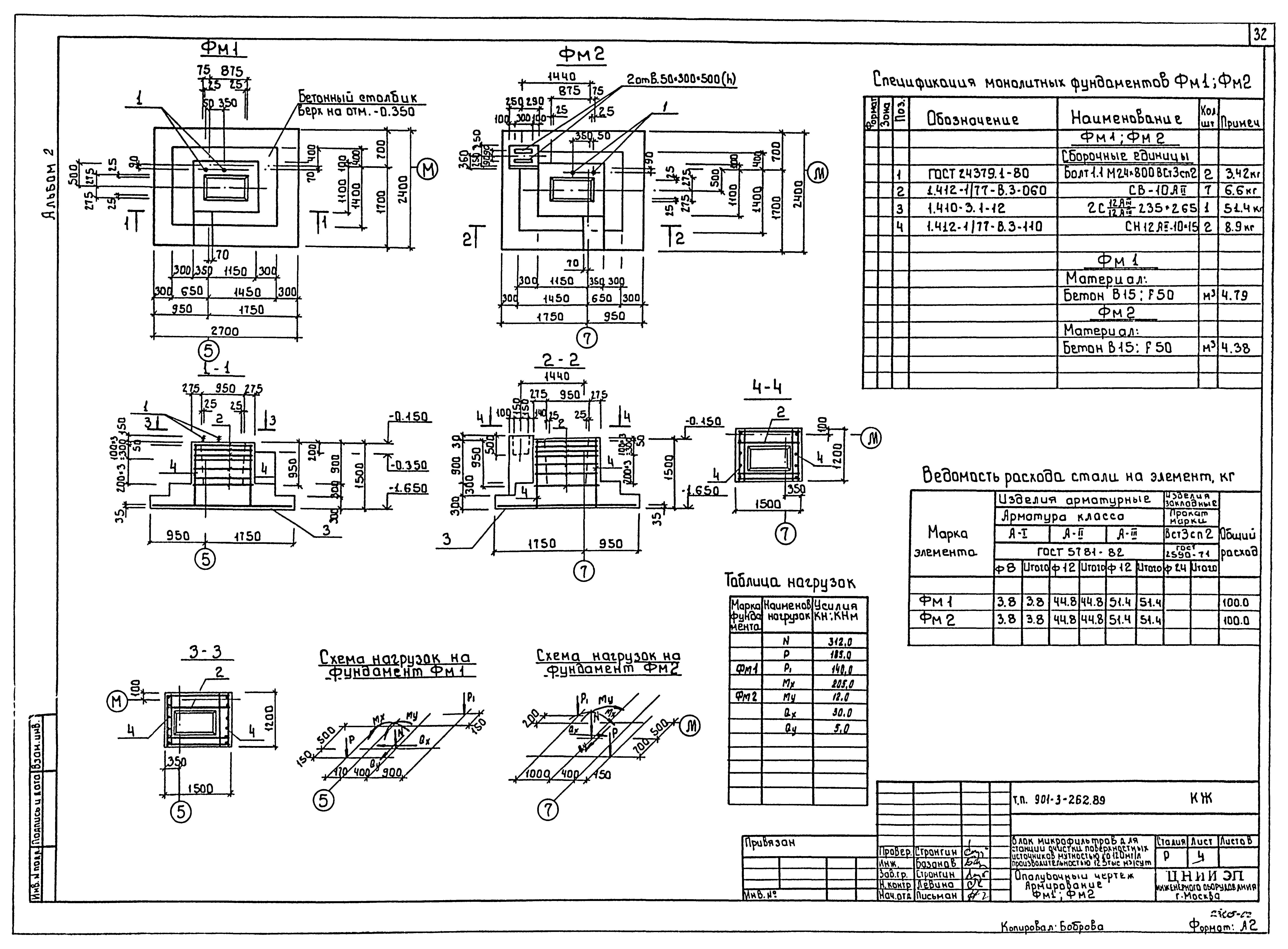 Типовой проект 901-3-262.89