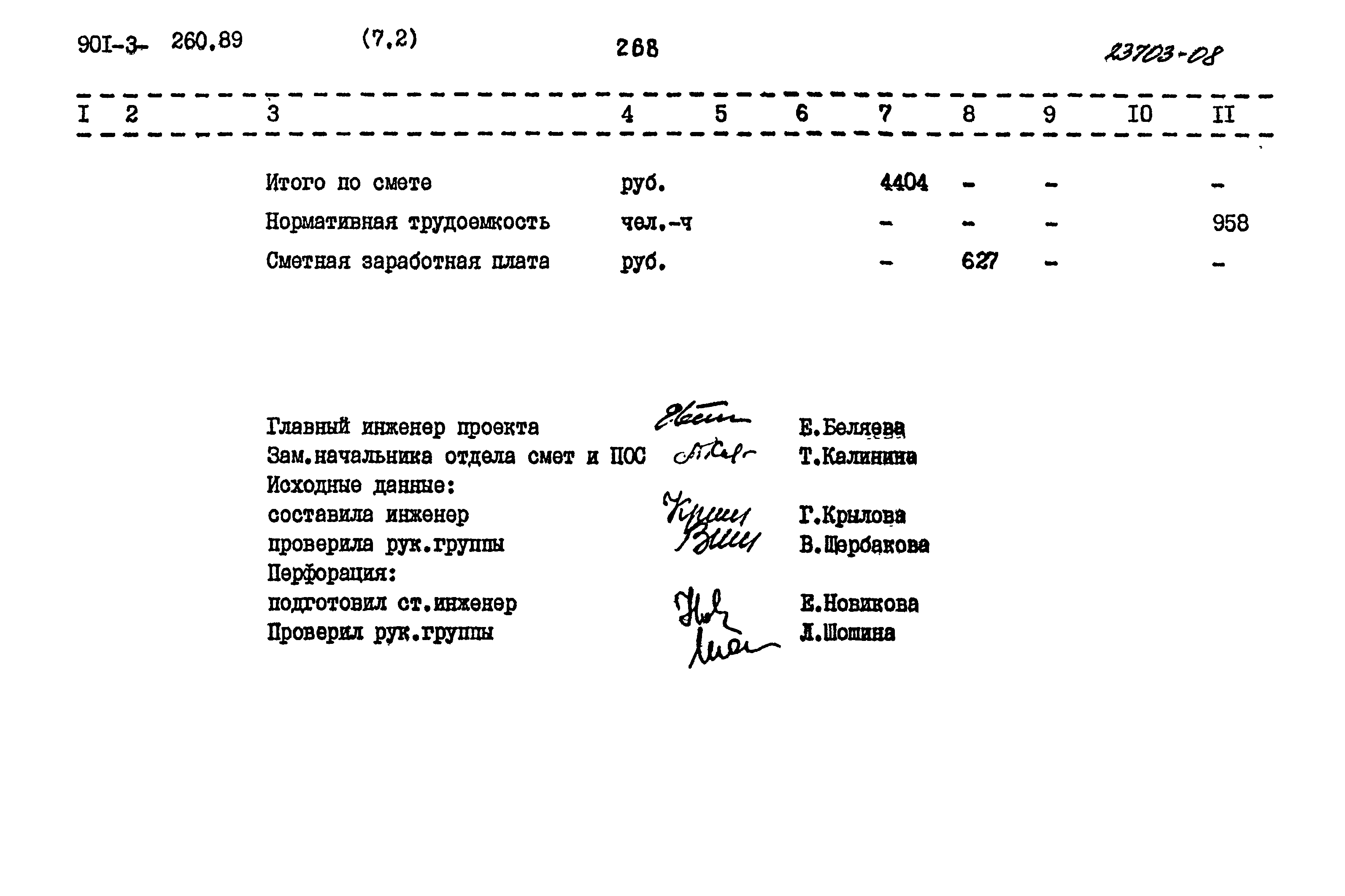 Типовой проект 901-3-260.89