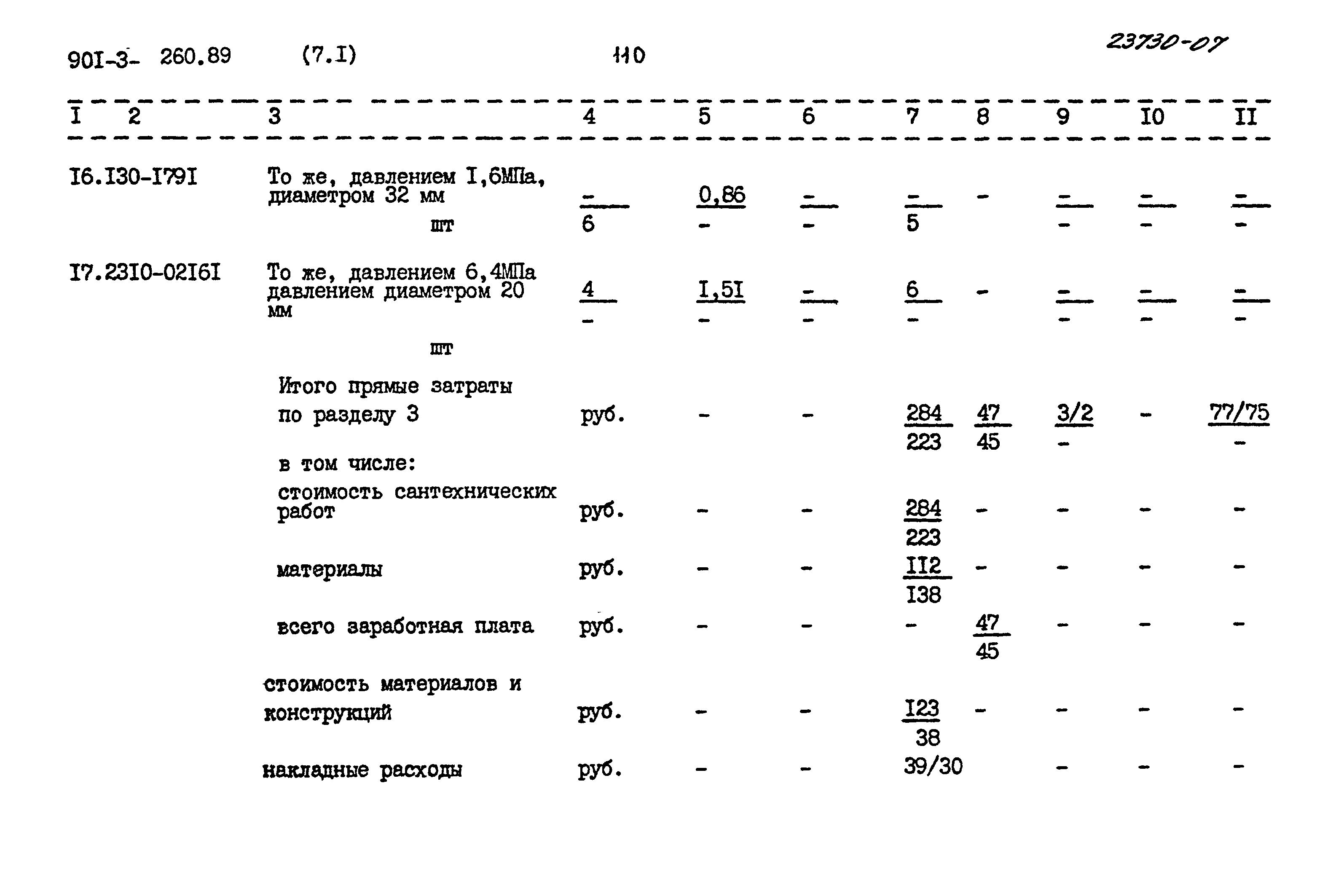 Типовой проект 901-3-260.89