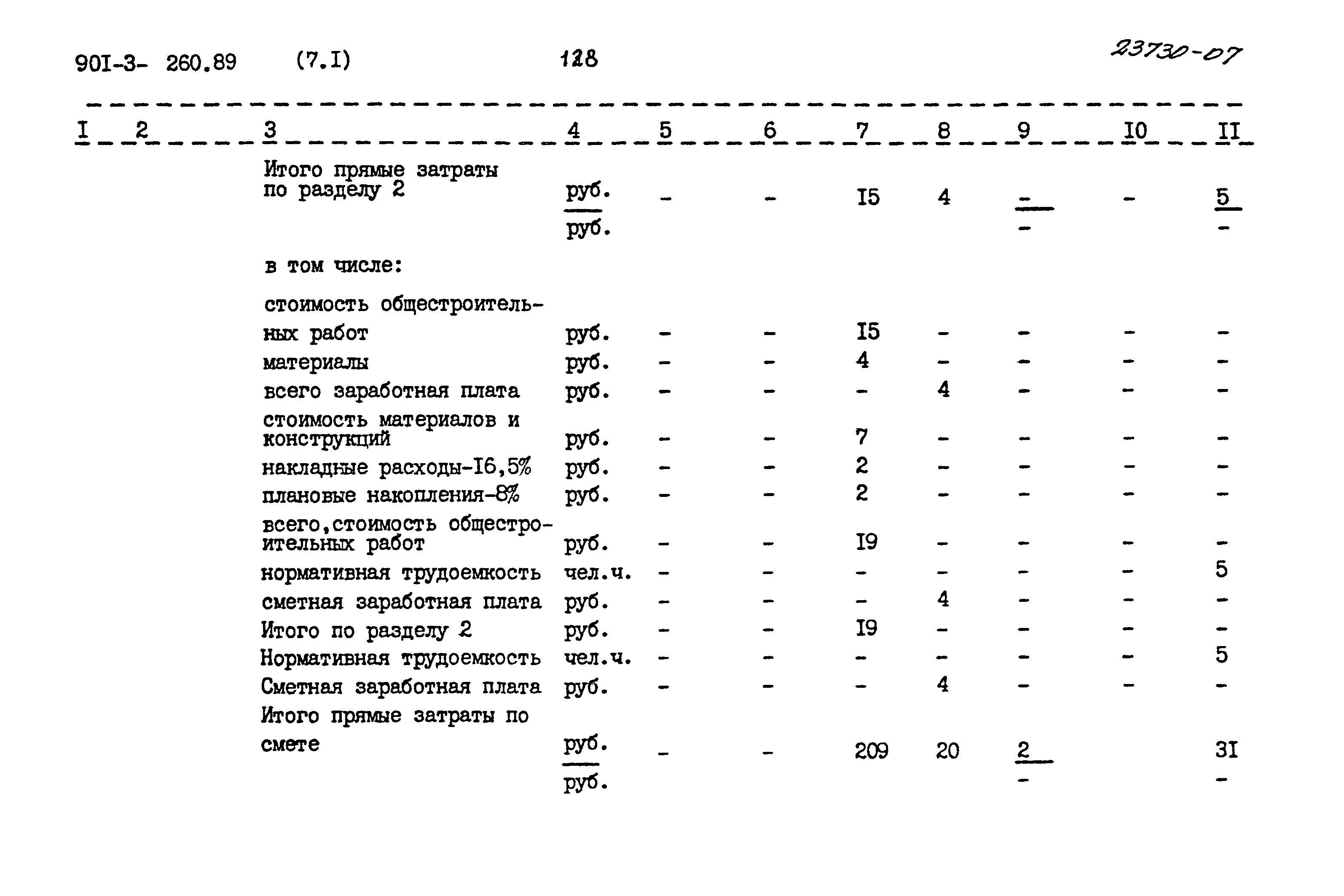 Типовой проект 901-3-260.89