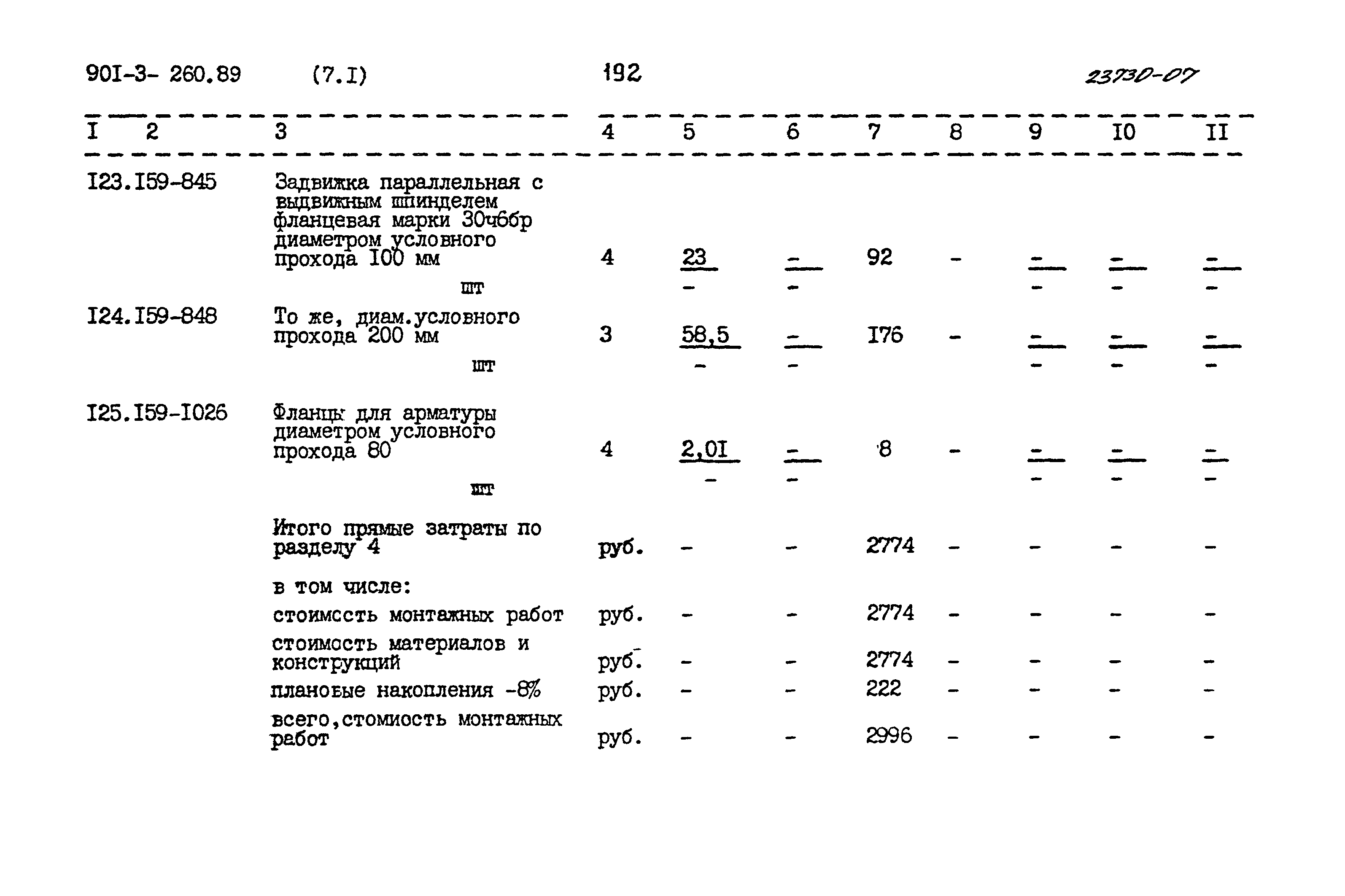 Типовой проект 901-3-260.89