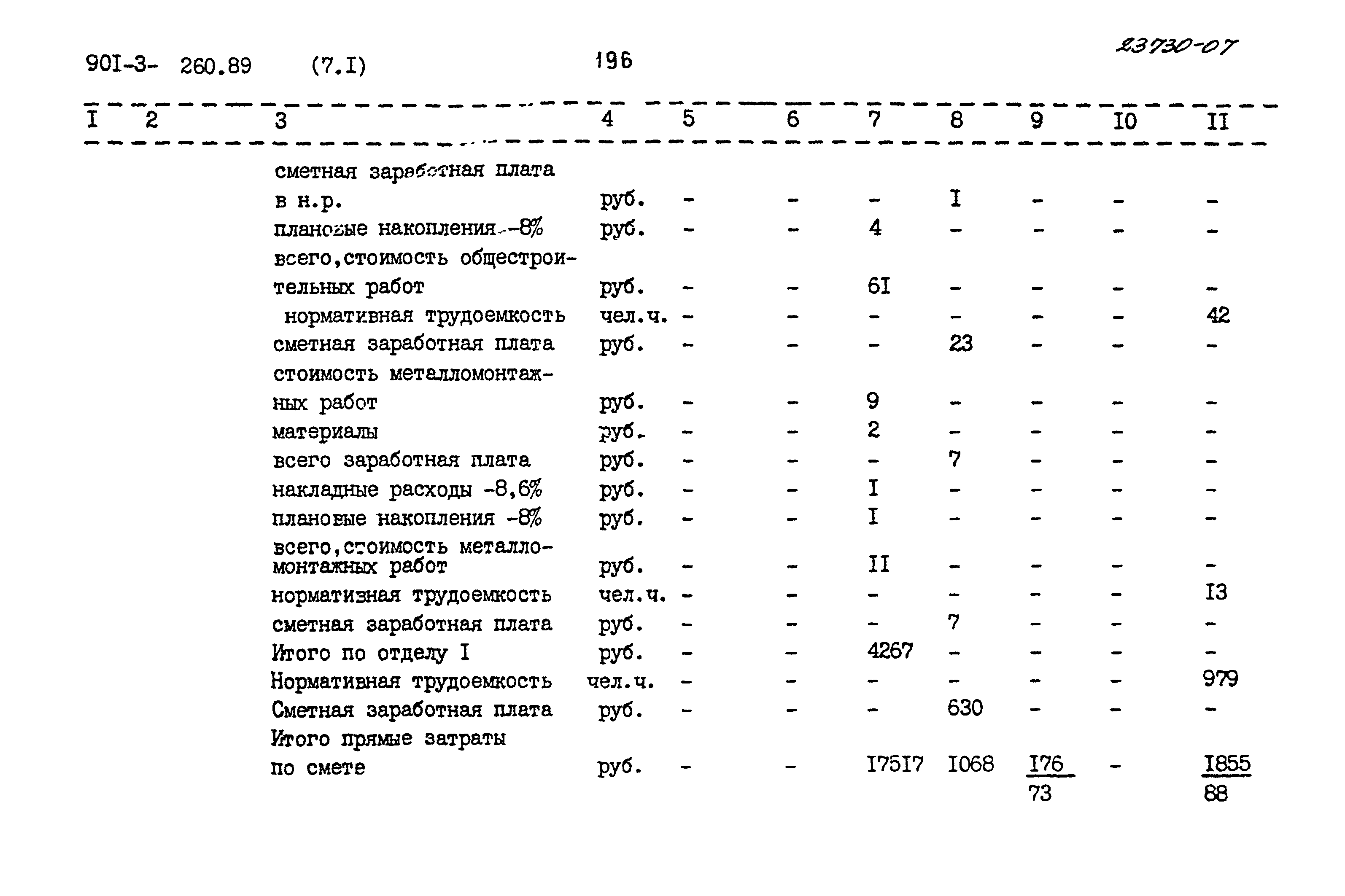 Типовой проект 901-3-260.89