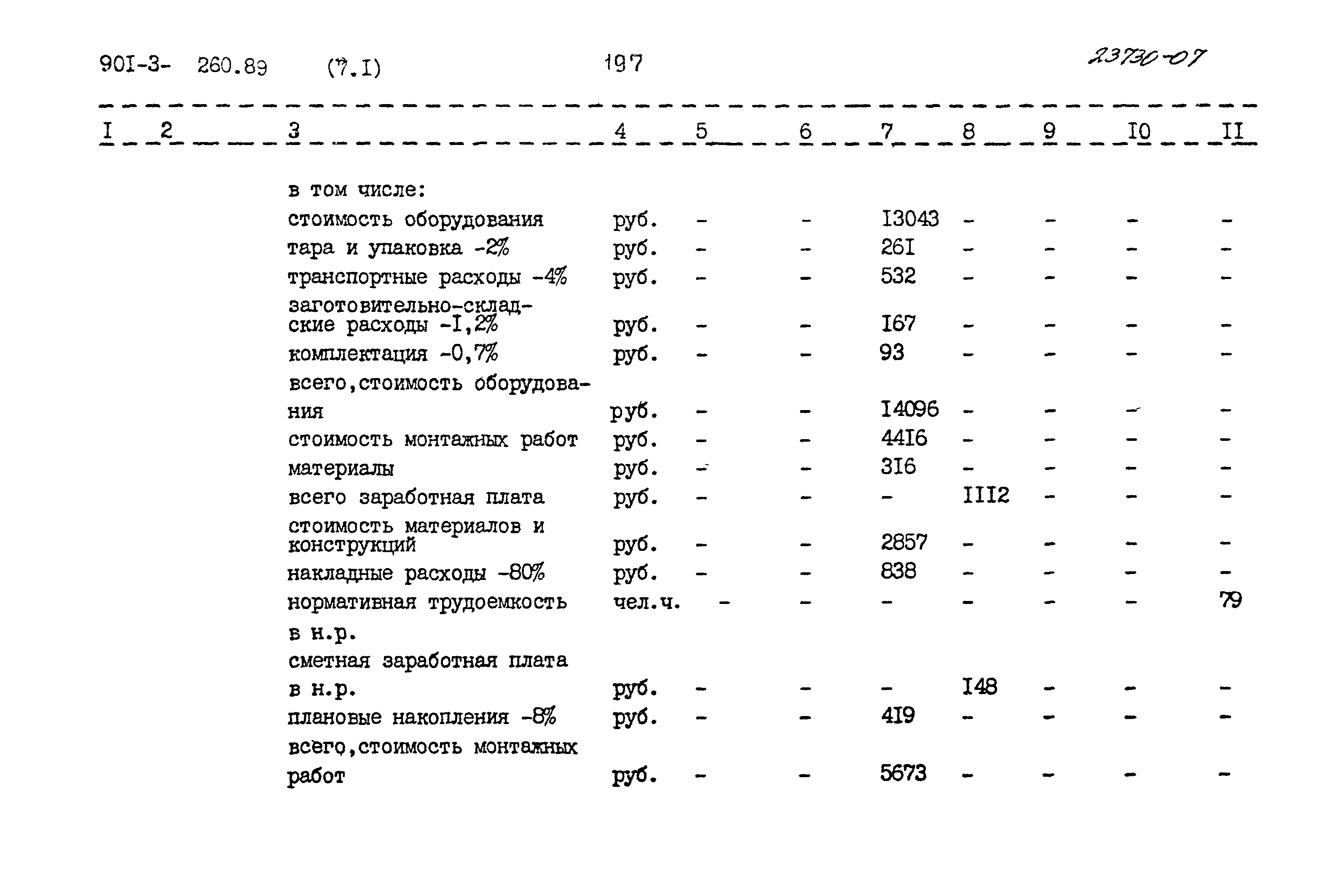 Типовой проект 901-3-260.89