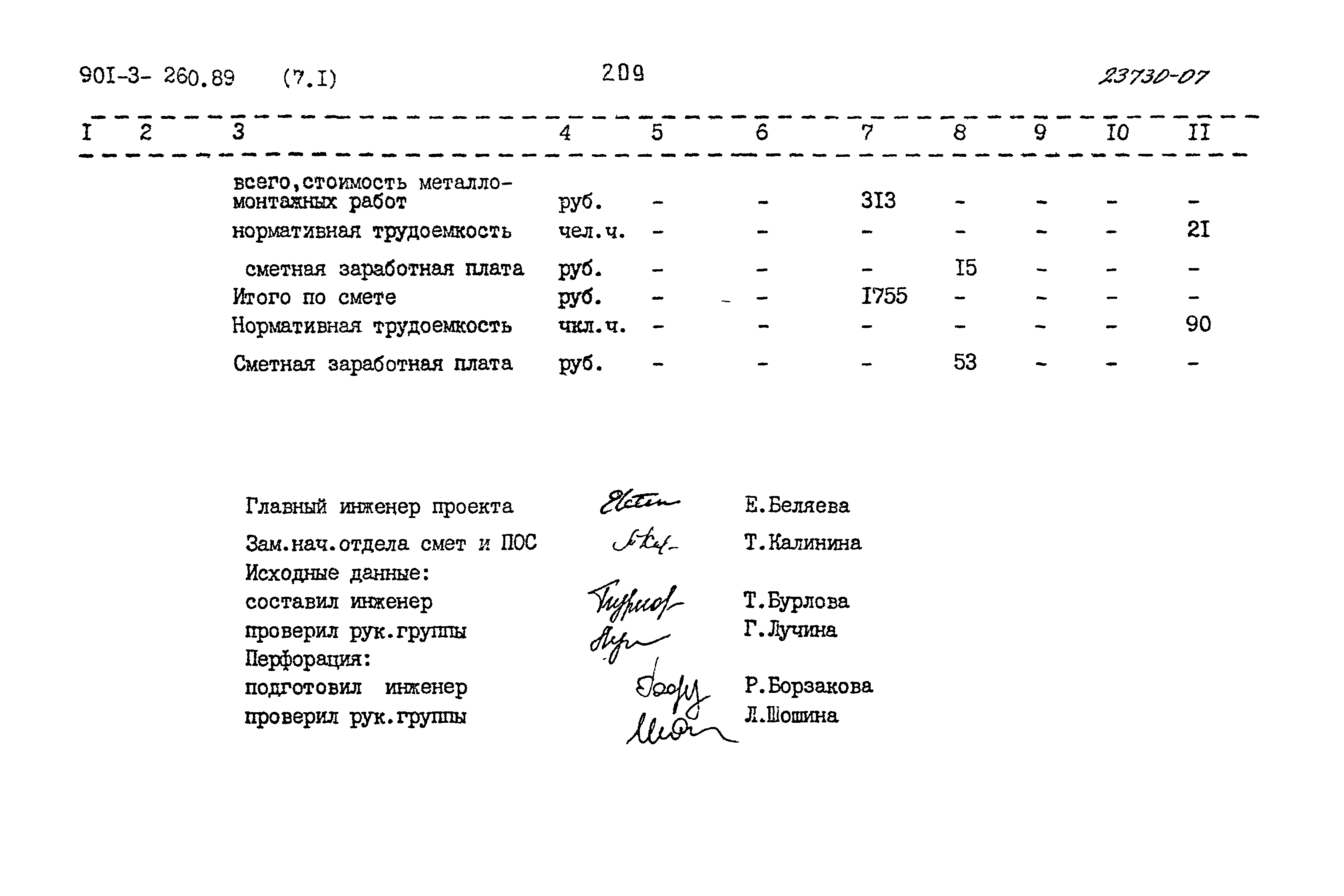 Типовой проект 901-3-260.89