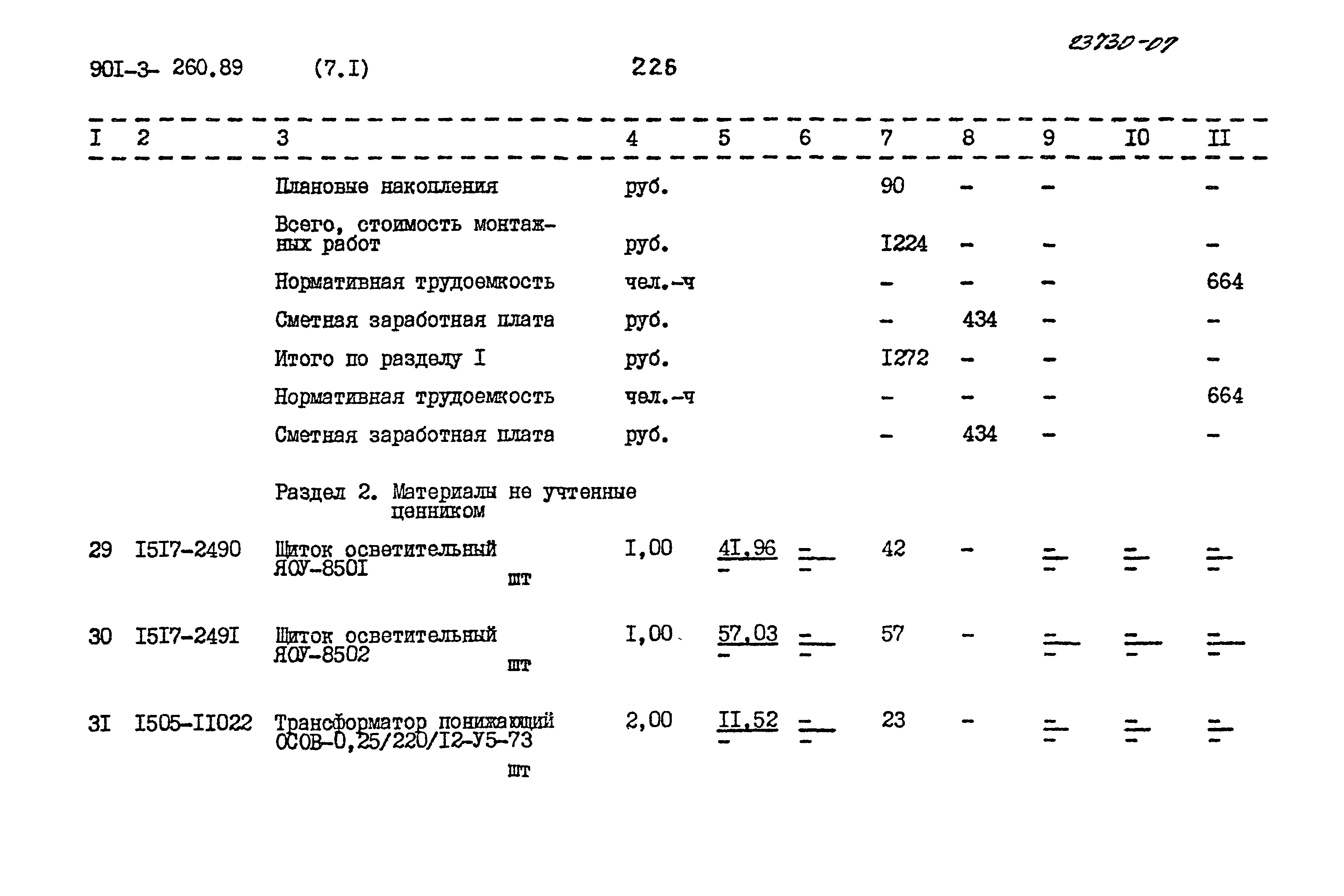 Типовой проект 901-3-260.89