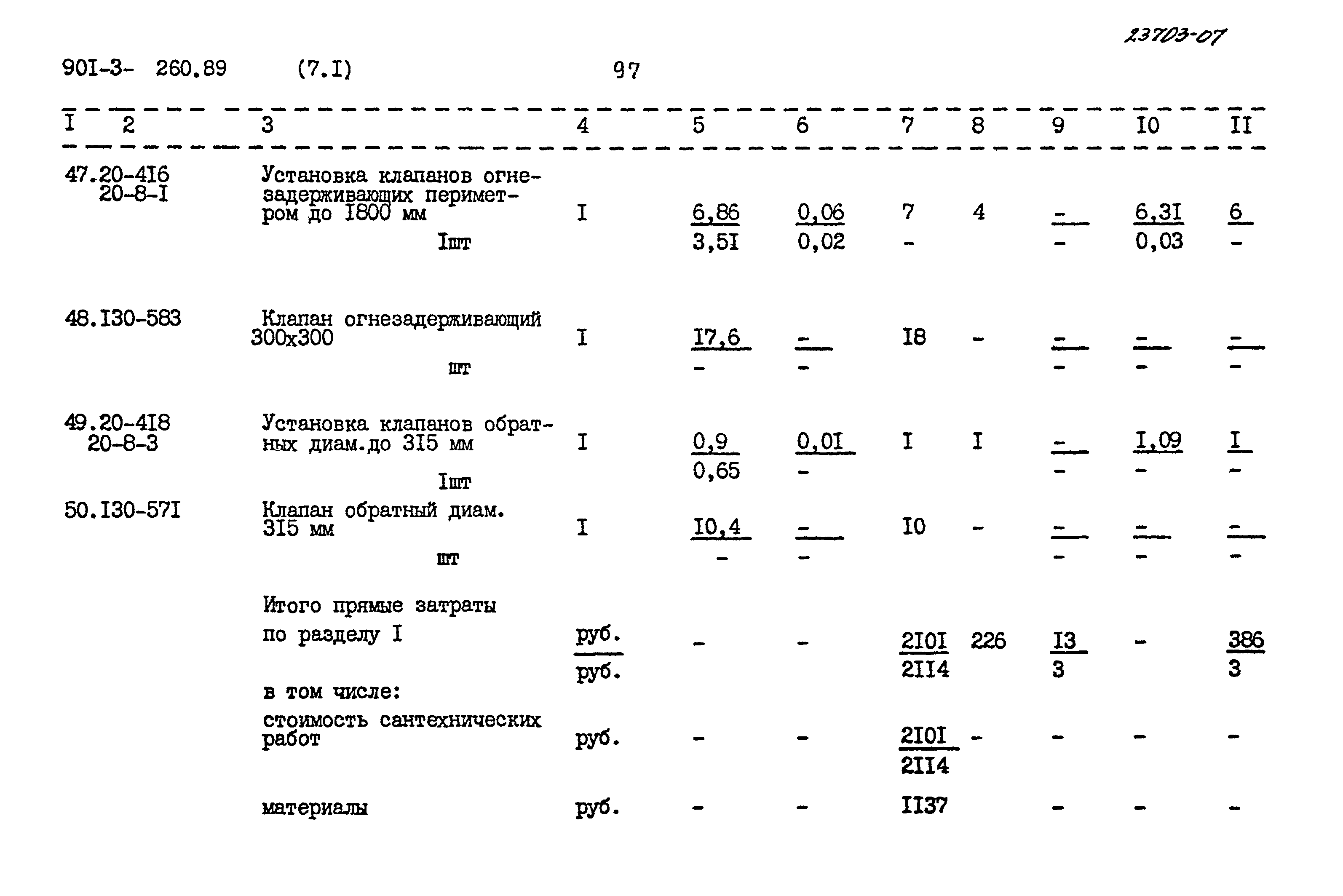 Типовой проект 901-3-260.89