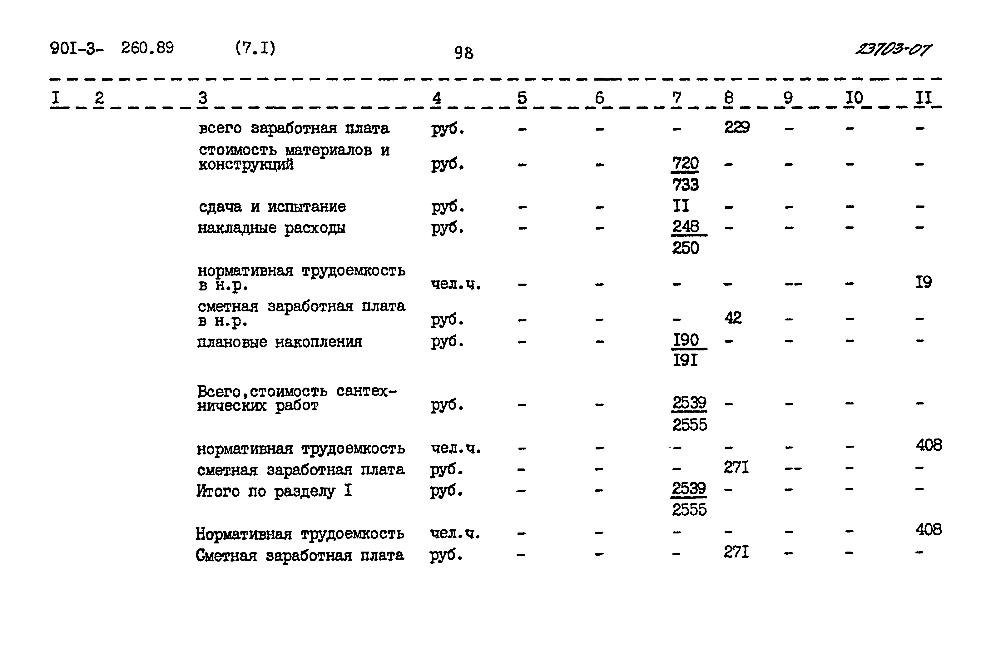 Типовой проект 901-3-260.89
