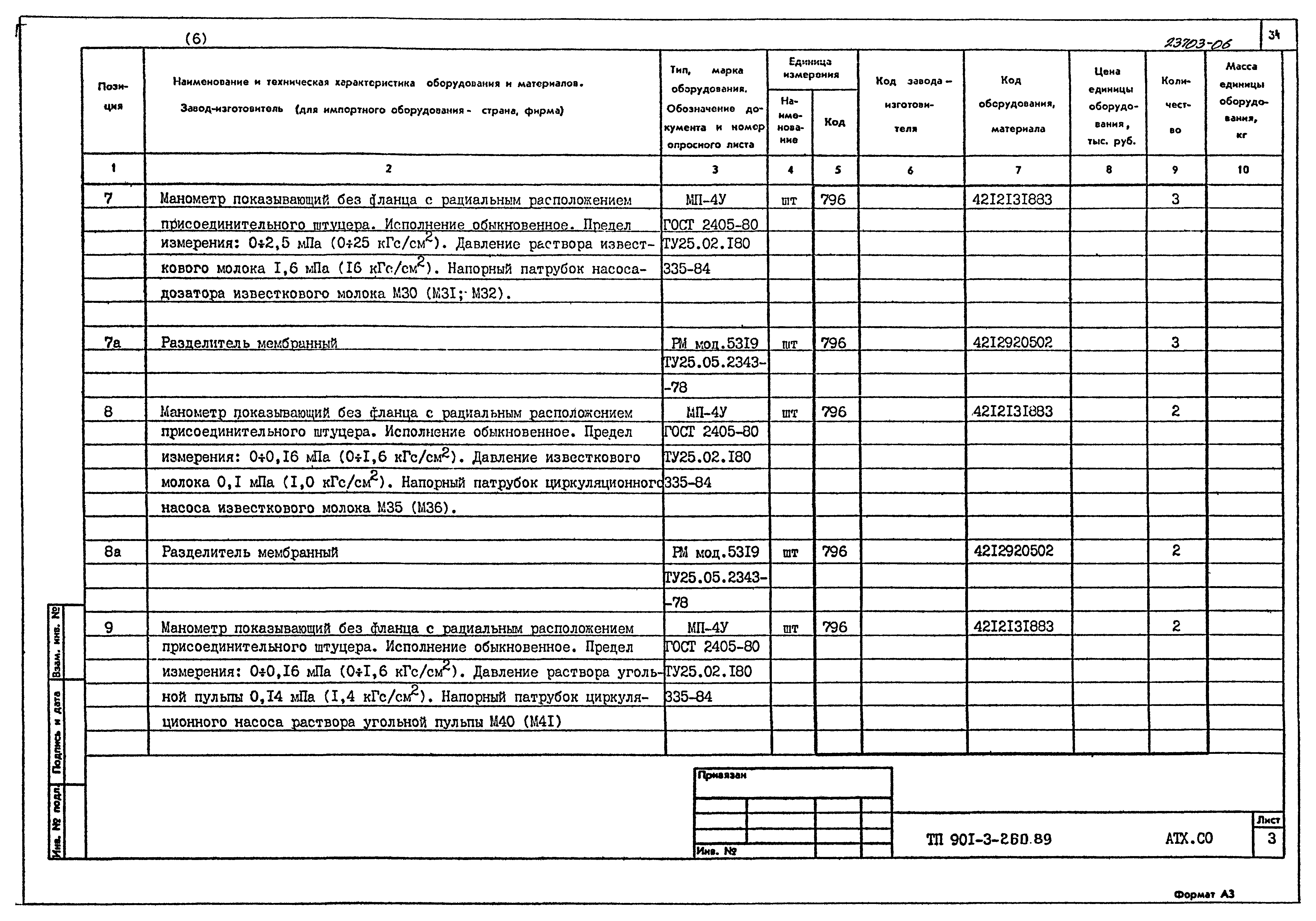 Типовой проект 901-3-260.89