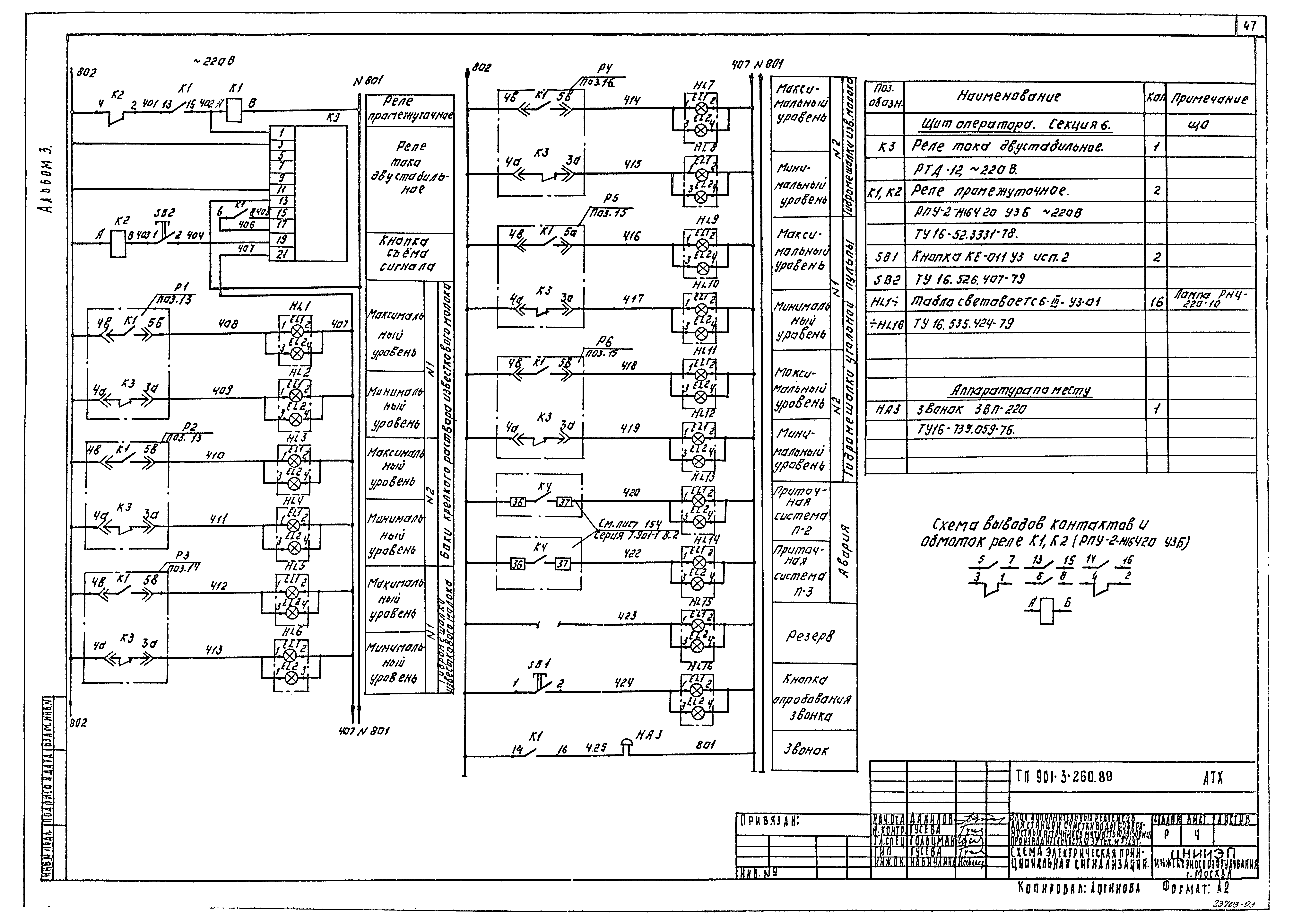 Типовой проект 901-3-260.89