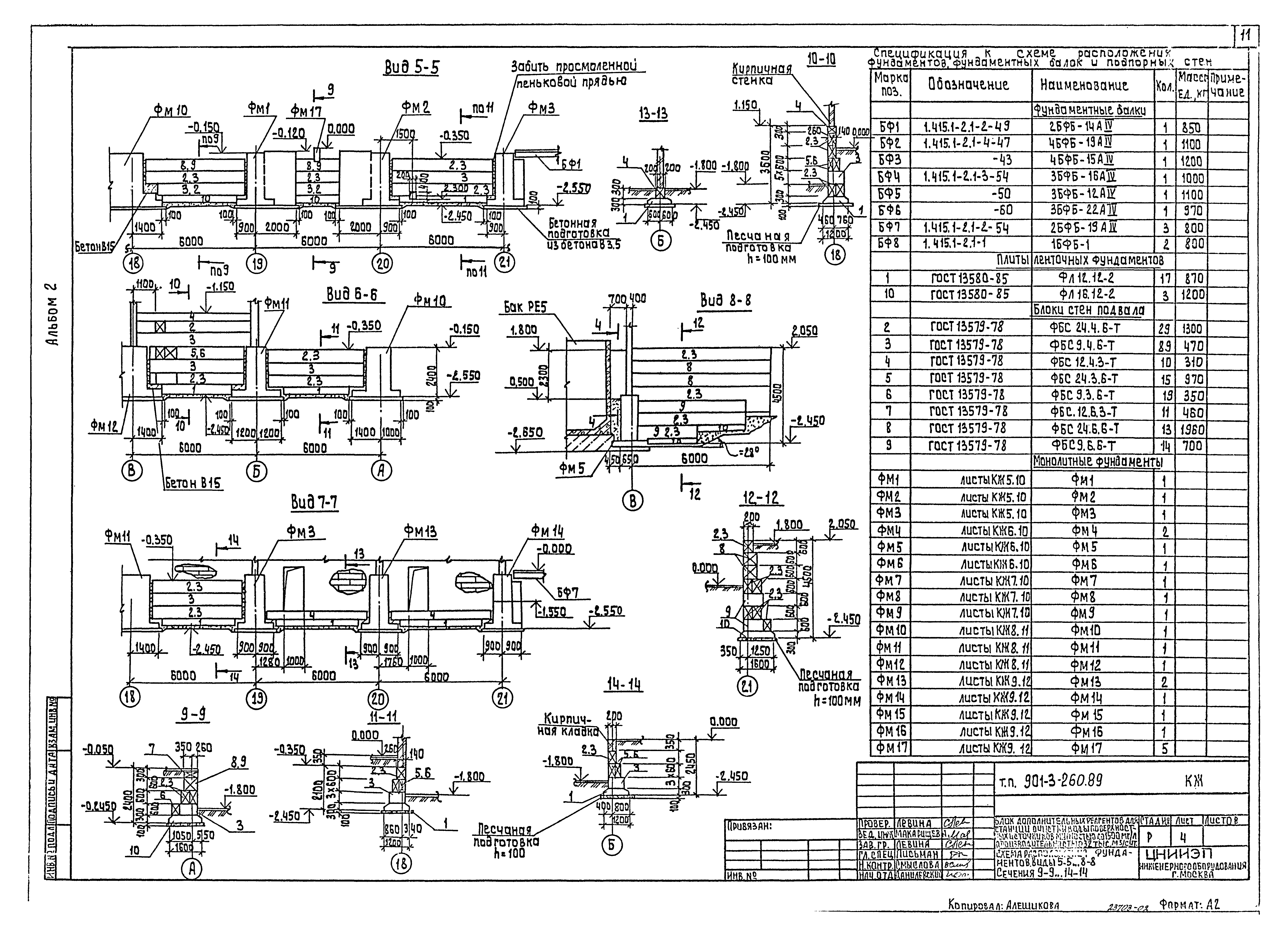 Типовой проект 901-3-260.89