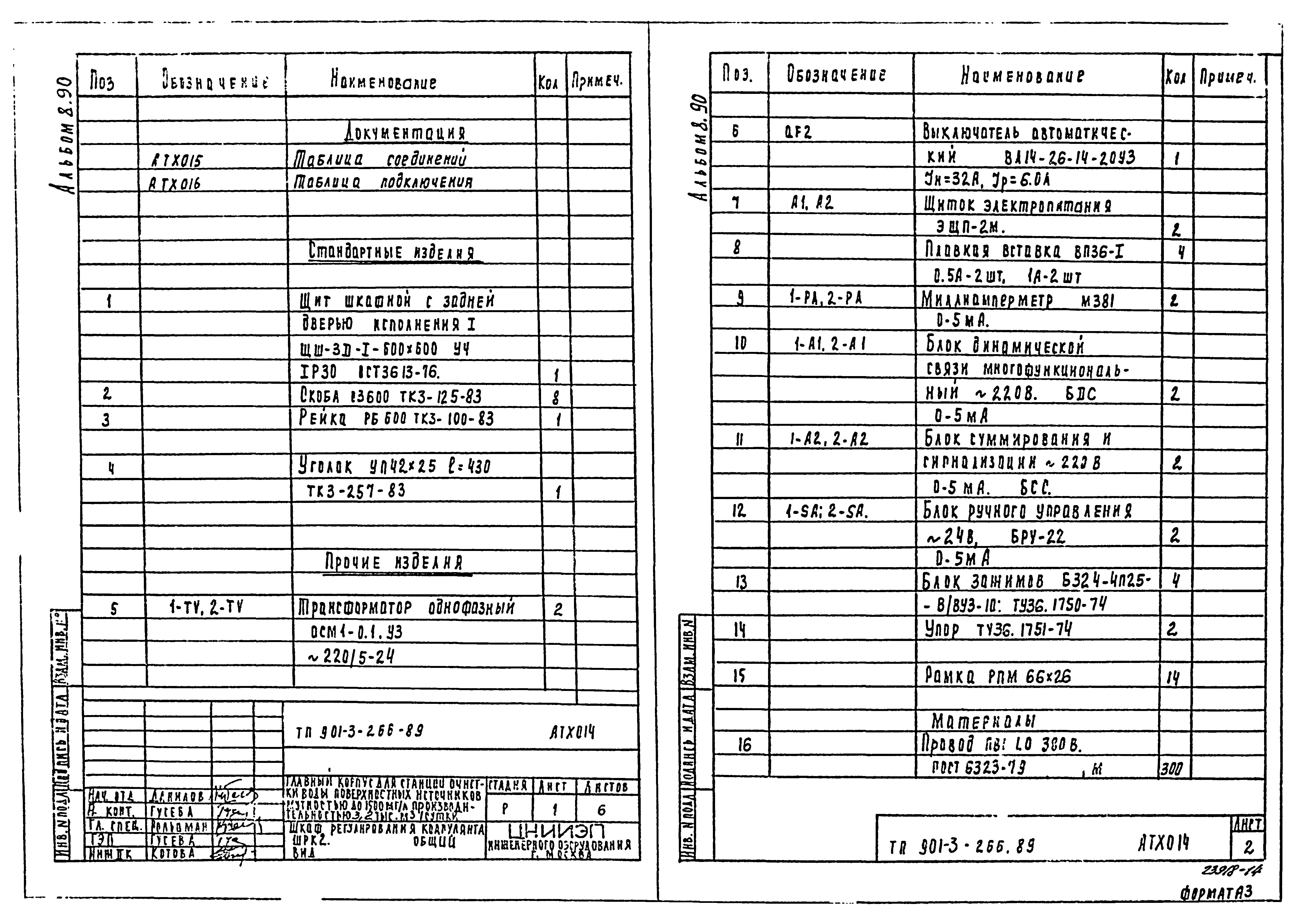 Типовой проект 901-3-266.89