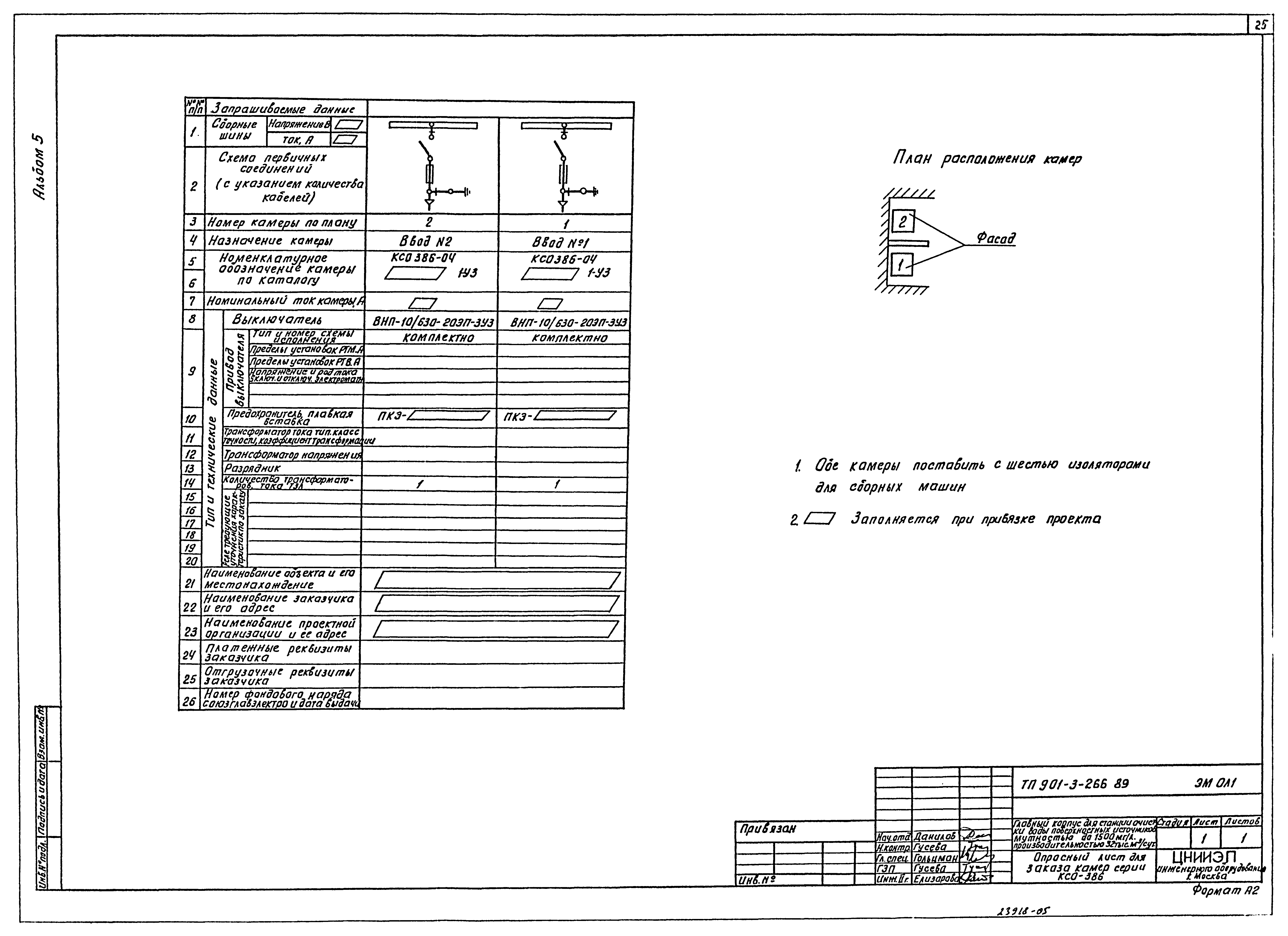 Типовой проект 901-3-266.89