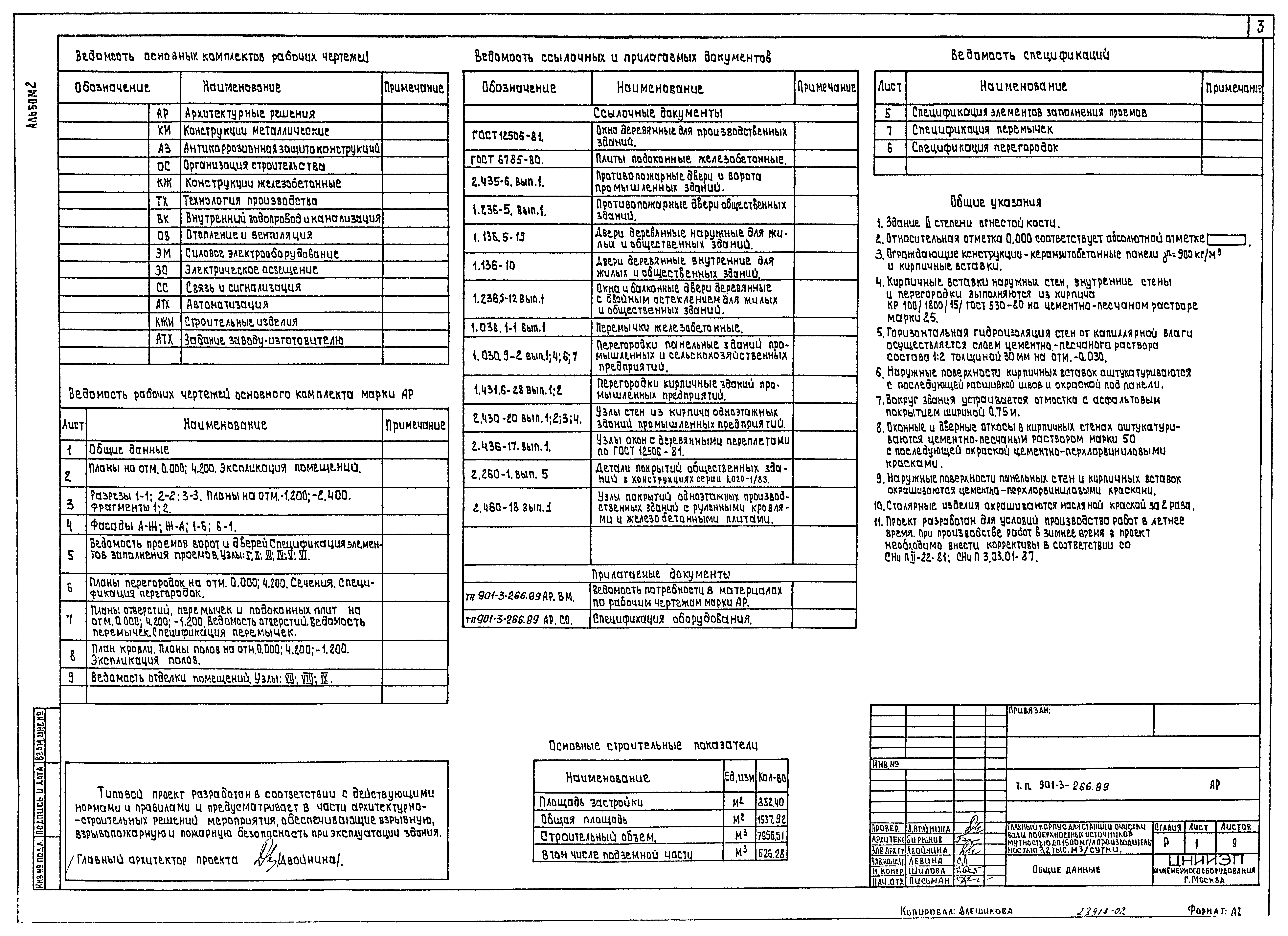 Типовой проект 901-3-266.89