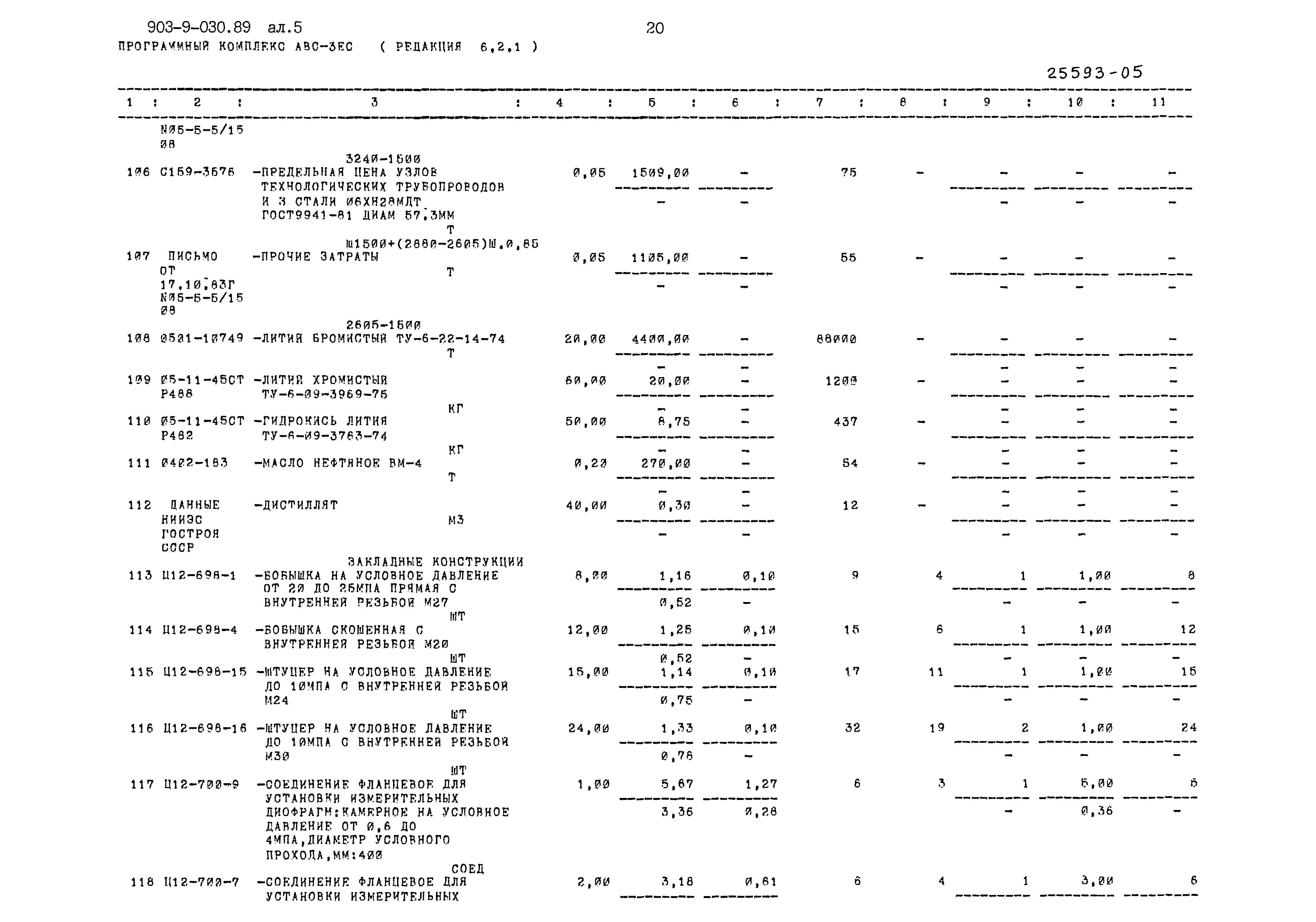 Типовые проектные решения 903-9-030.89