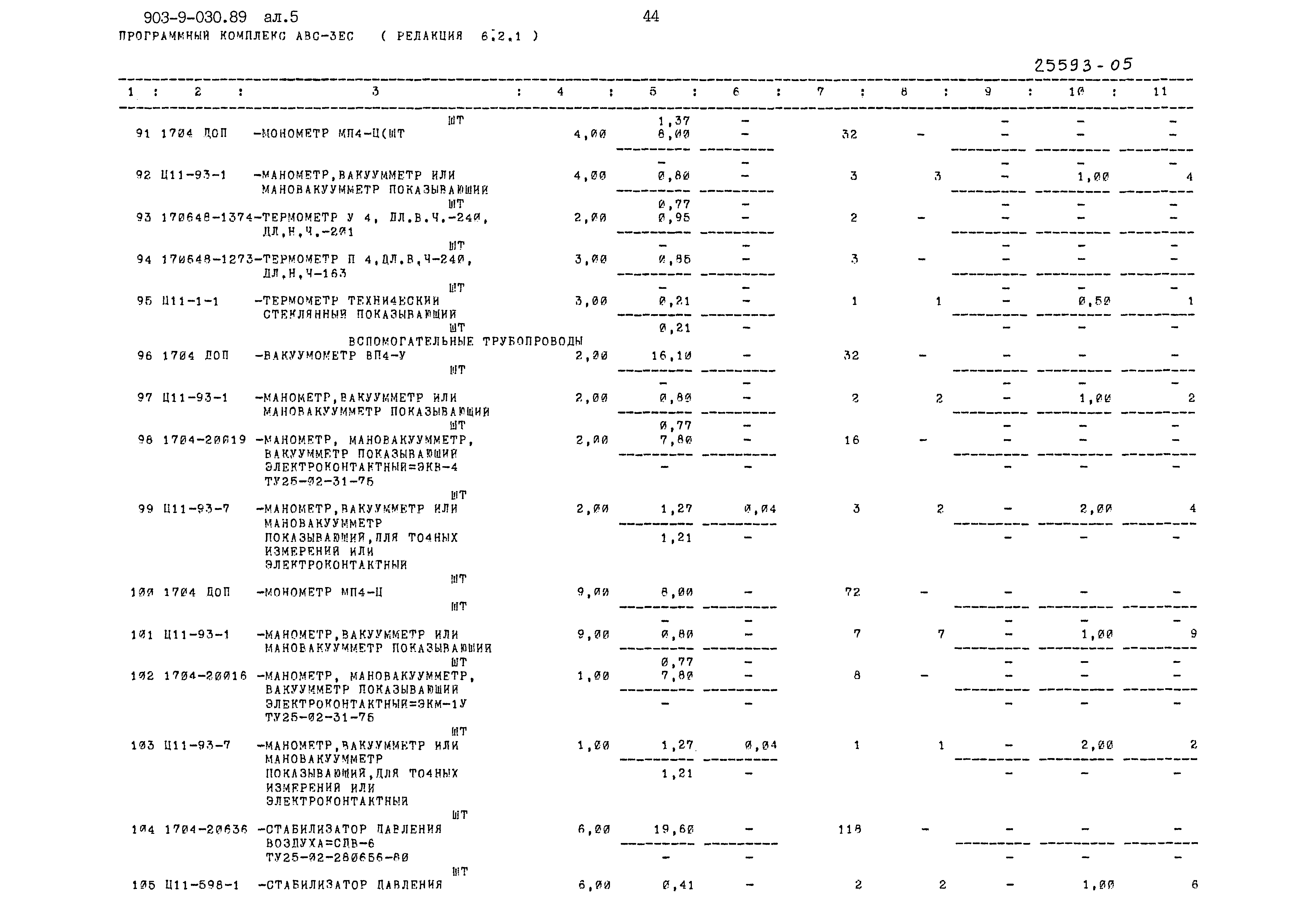 Типовые проектные решения 903-9-030.89