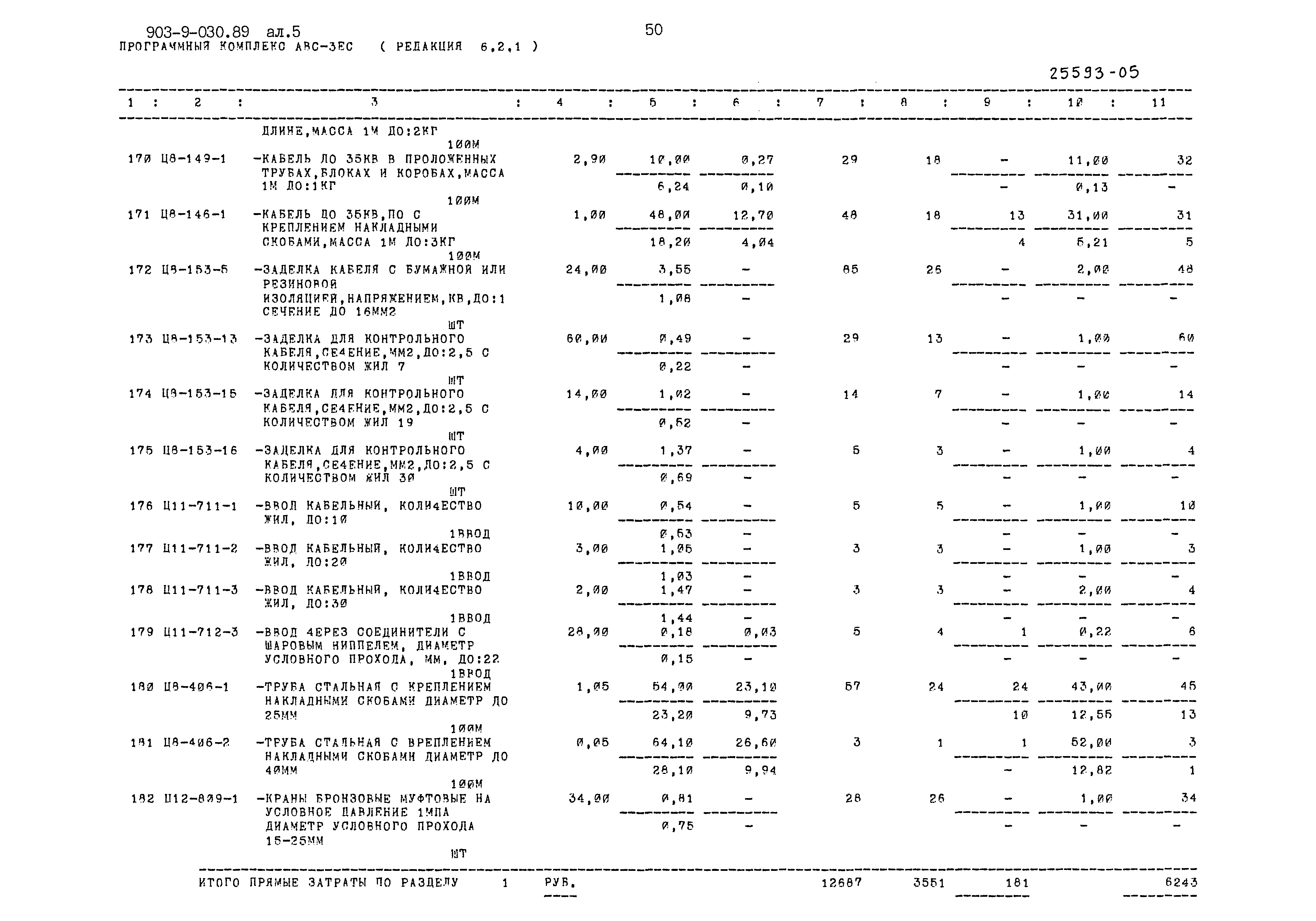 Типовые проектные решения 903-9-030.89