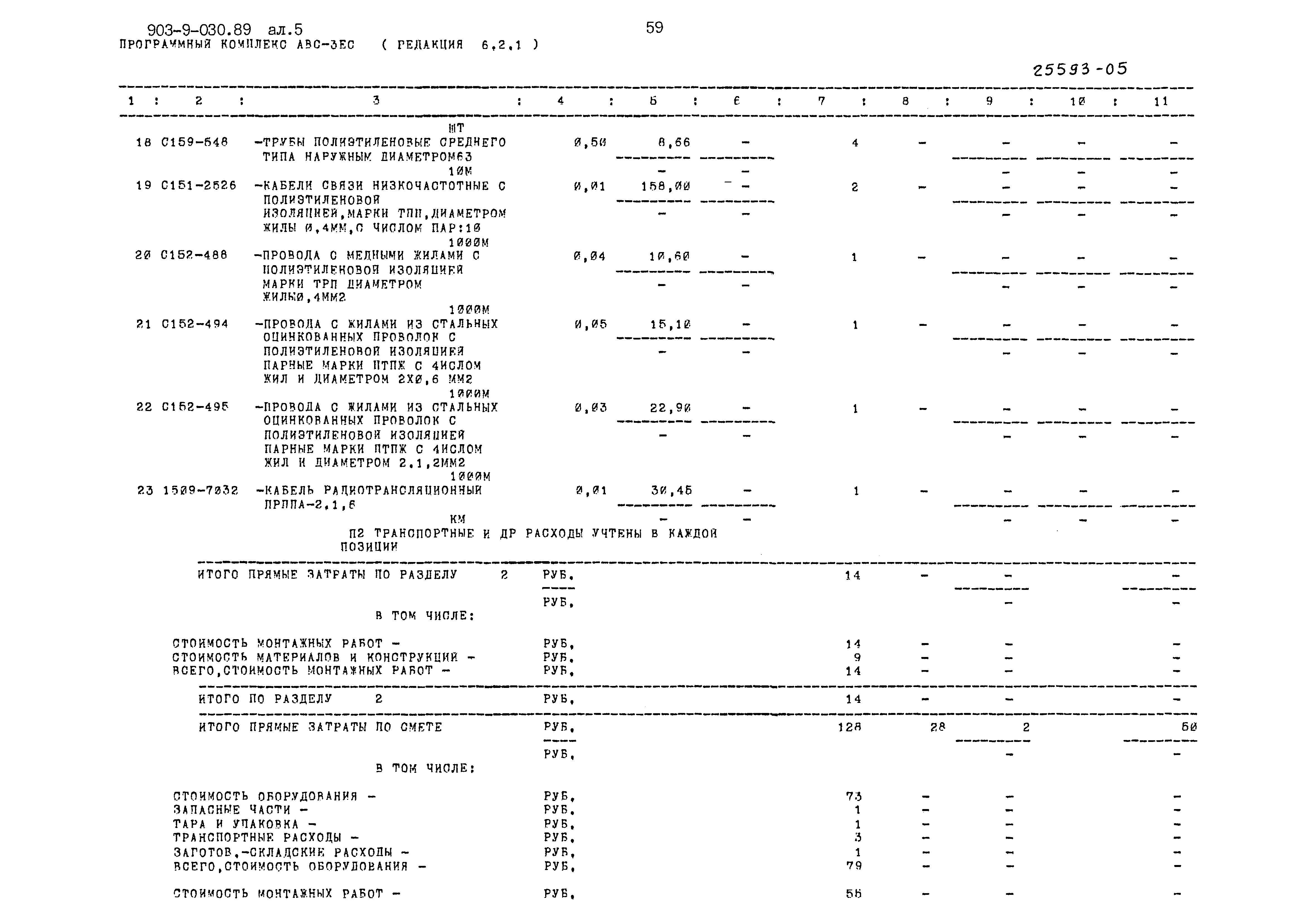 Типовые проектные решения 903-9-030.89