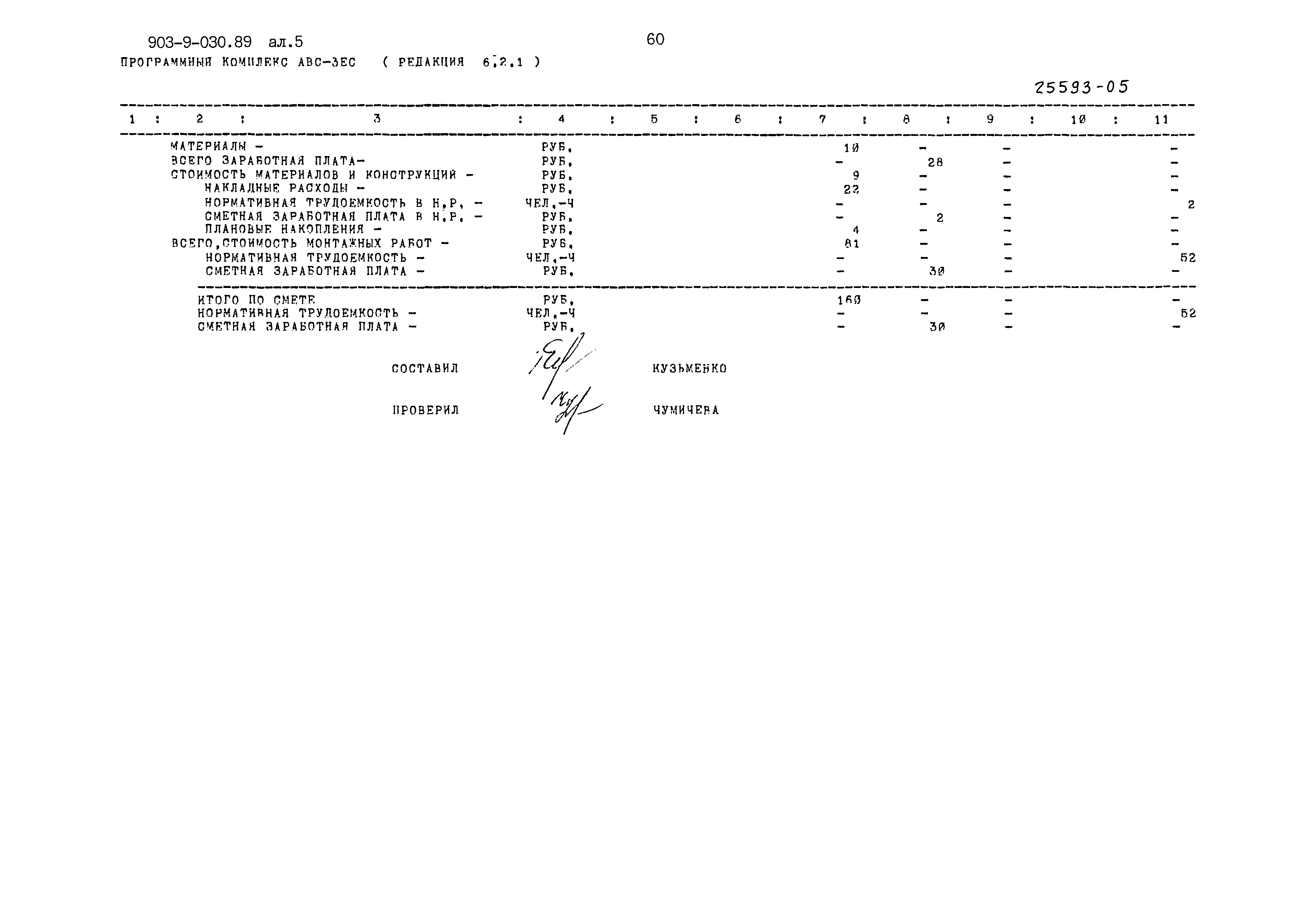 Типовые проектные решения 903-9-030.89