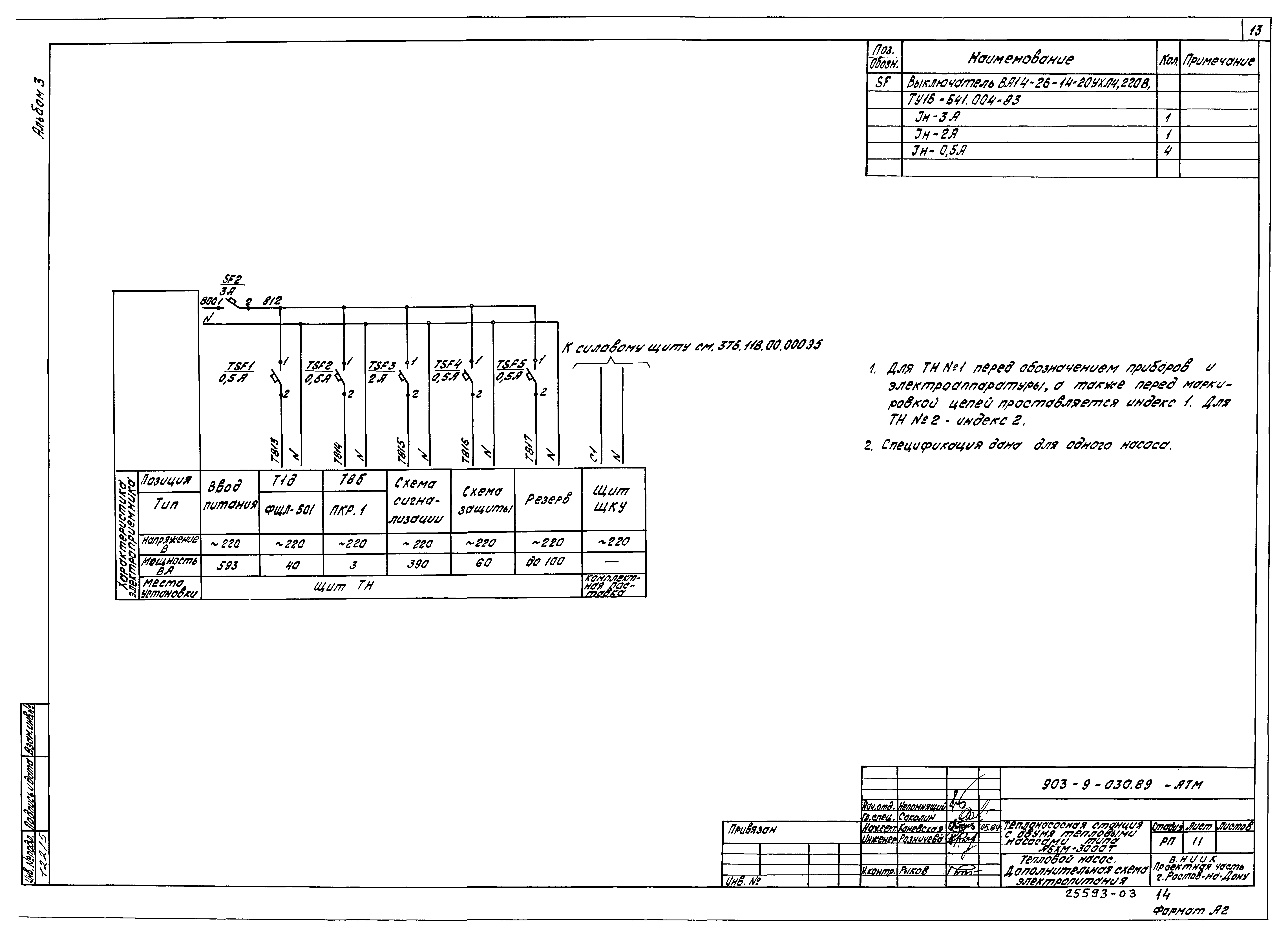 Типовые проектные решения 903-9-030.89