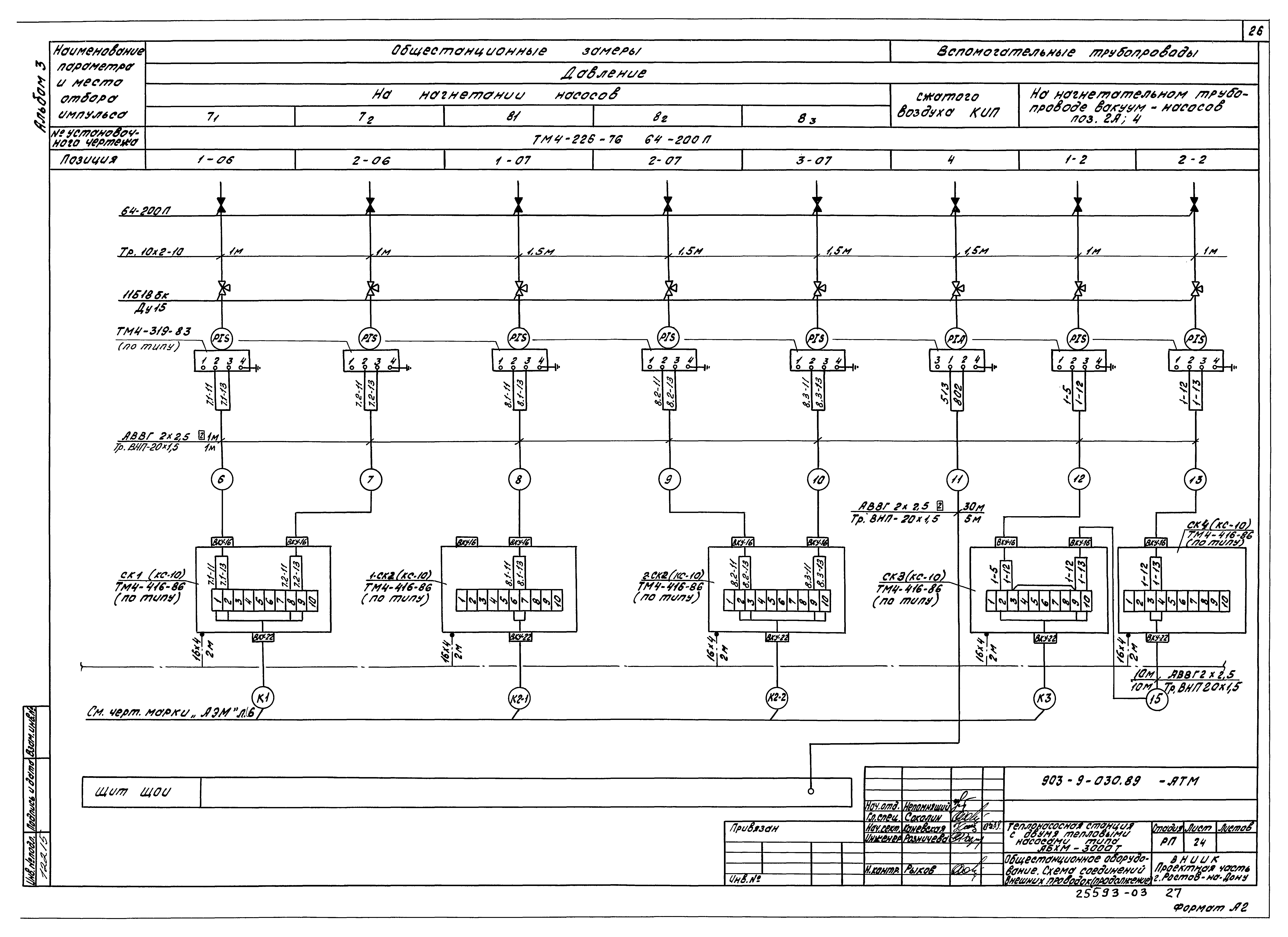 Типовые проектные решения 903-9-030.89