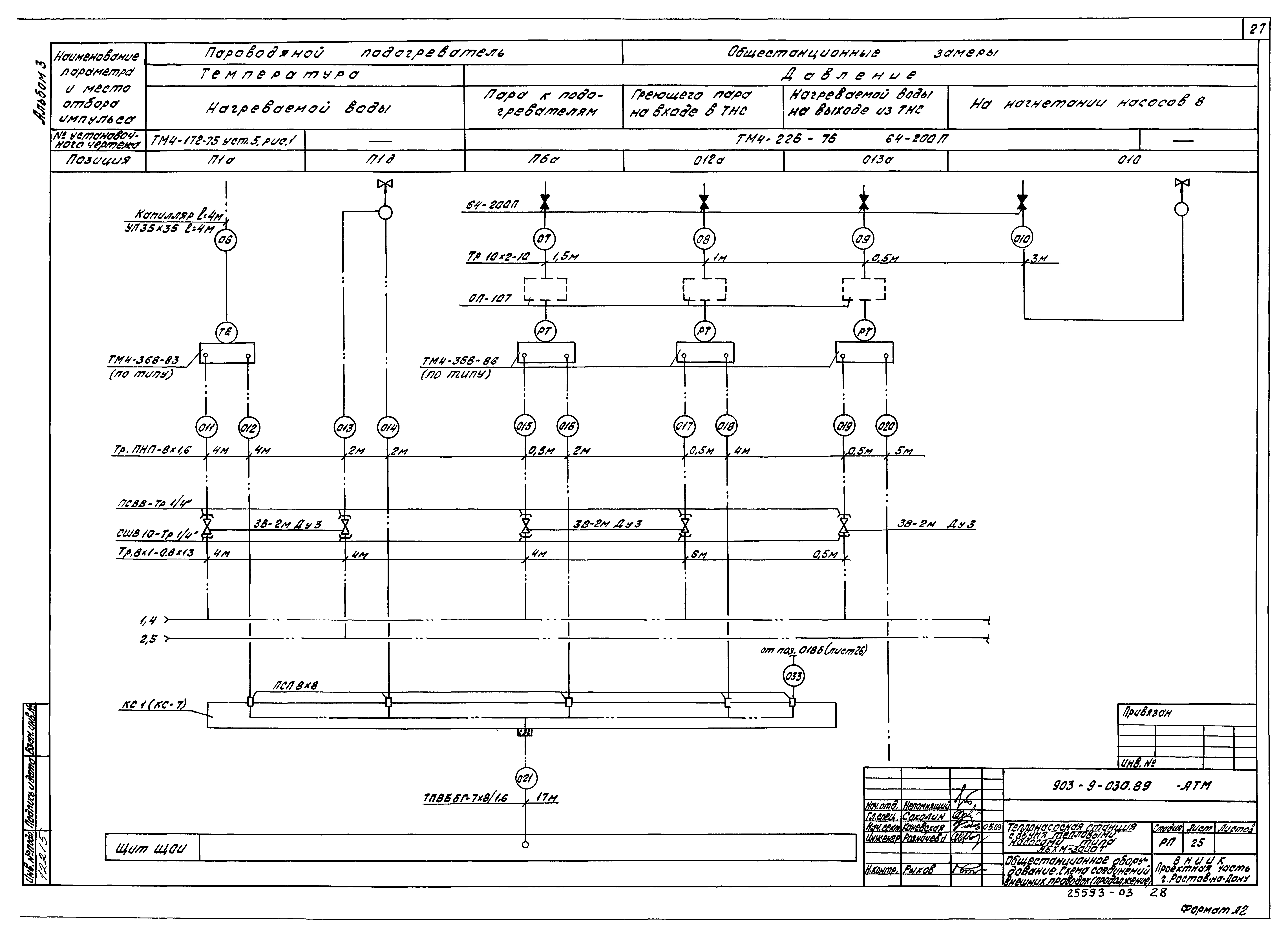 Типовые проектные решения 903-9-030.89