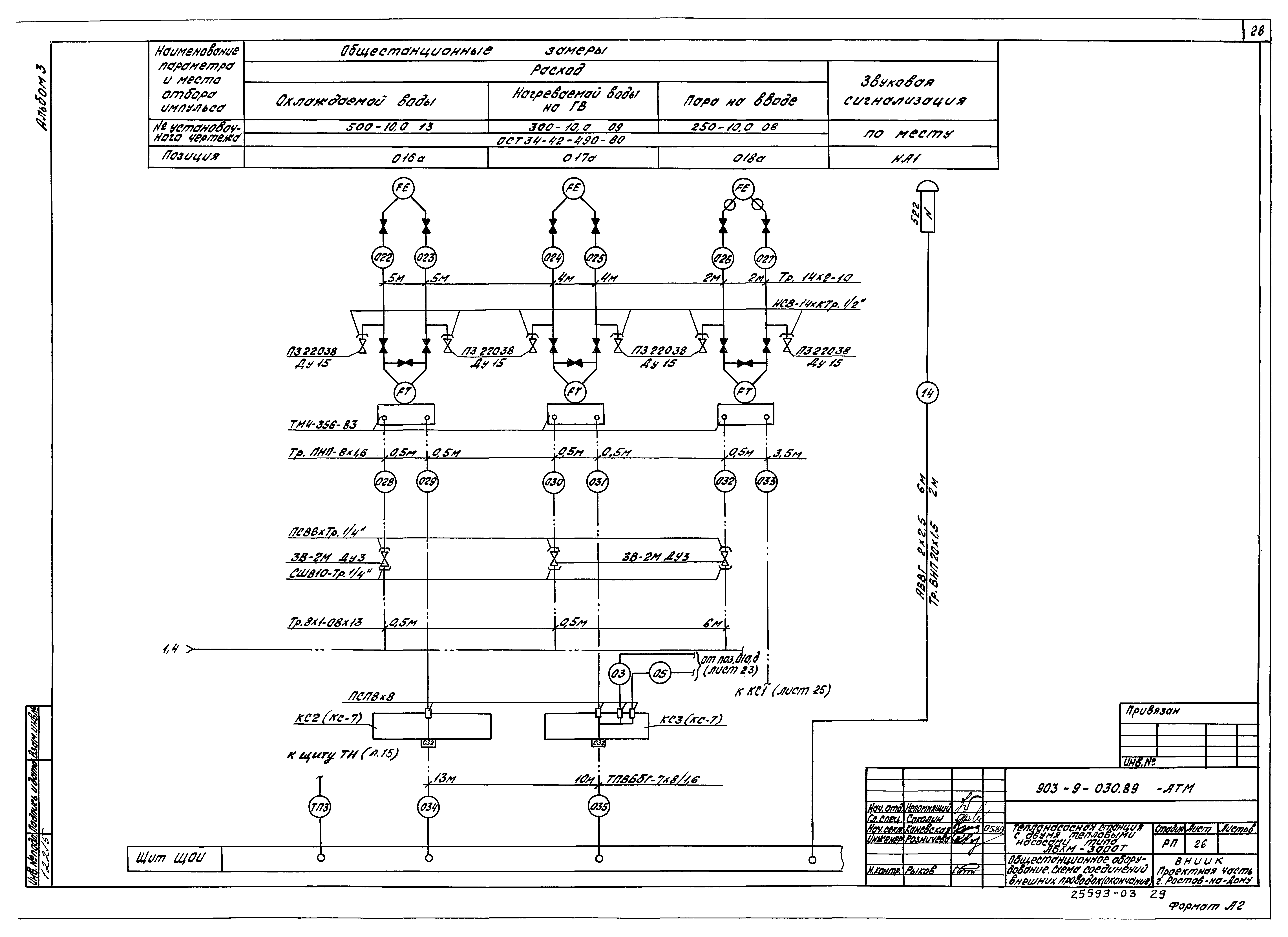 Типовые проектные решения 903-9-030.89