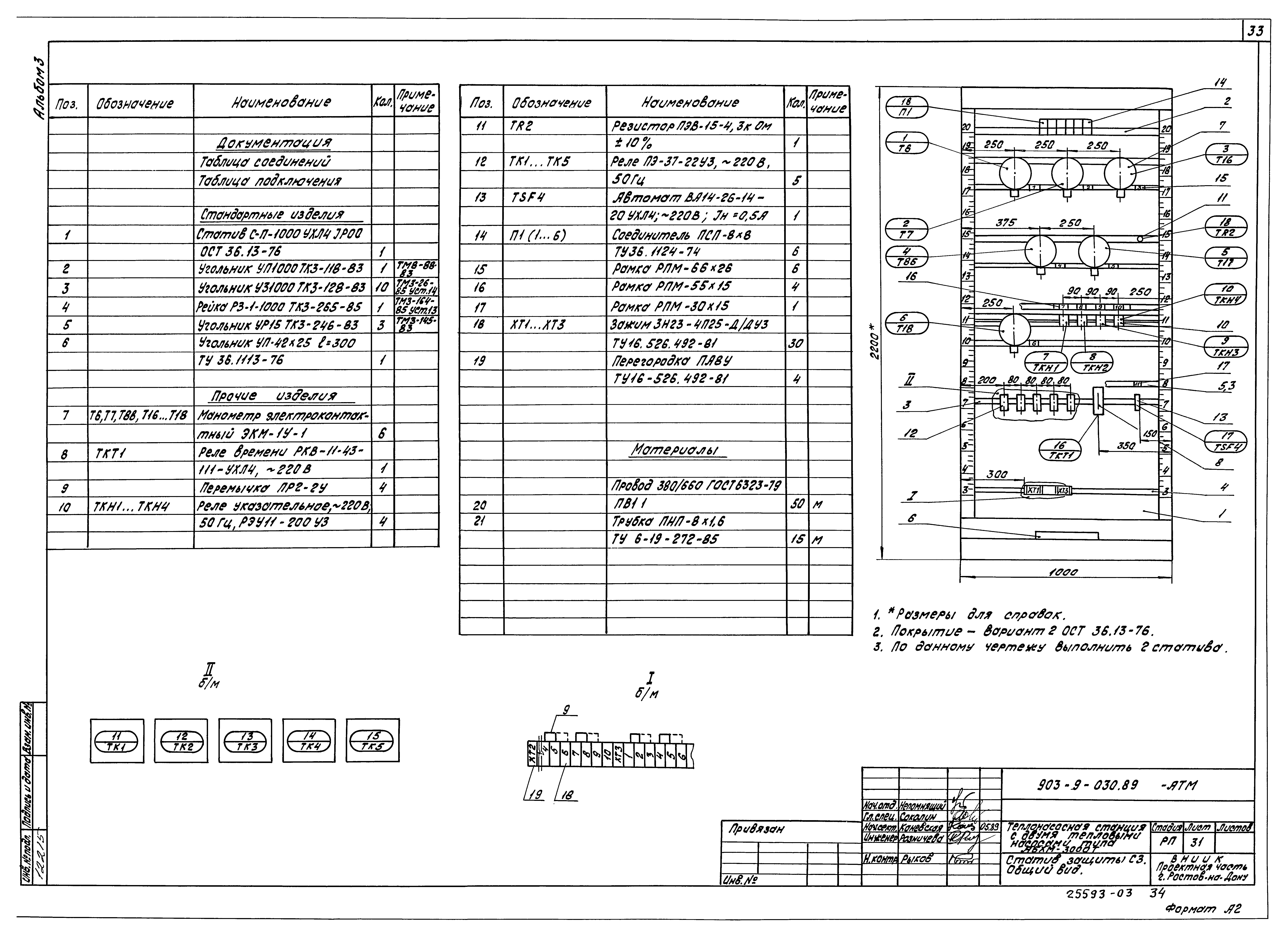 Типовые проектные решения 903-9-030.89