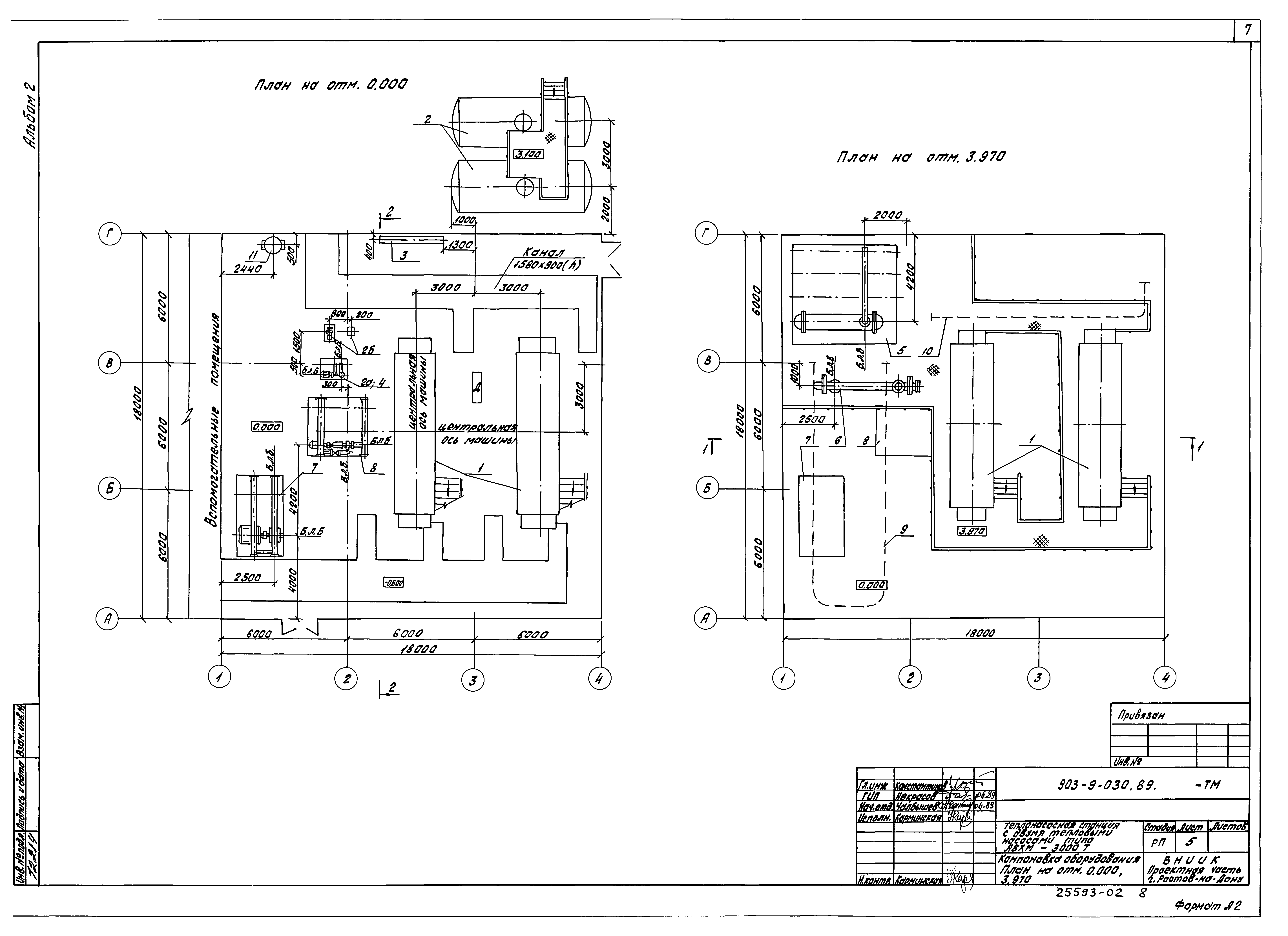 Типовые проектные решения 903-9-030.89