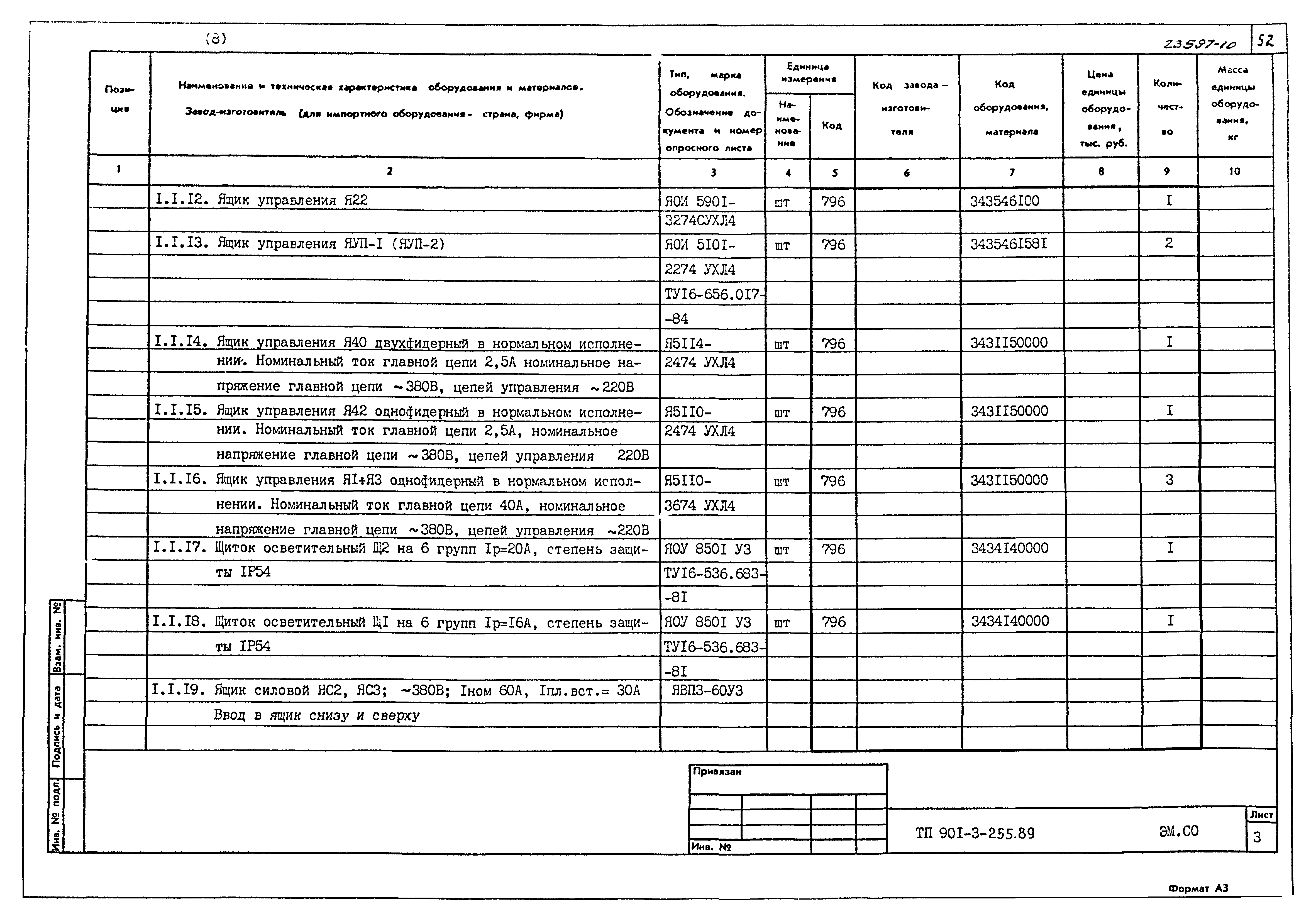 Типовой проект 901-3-255.89