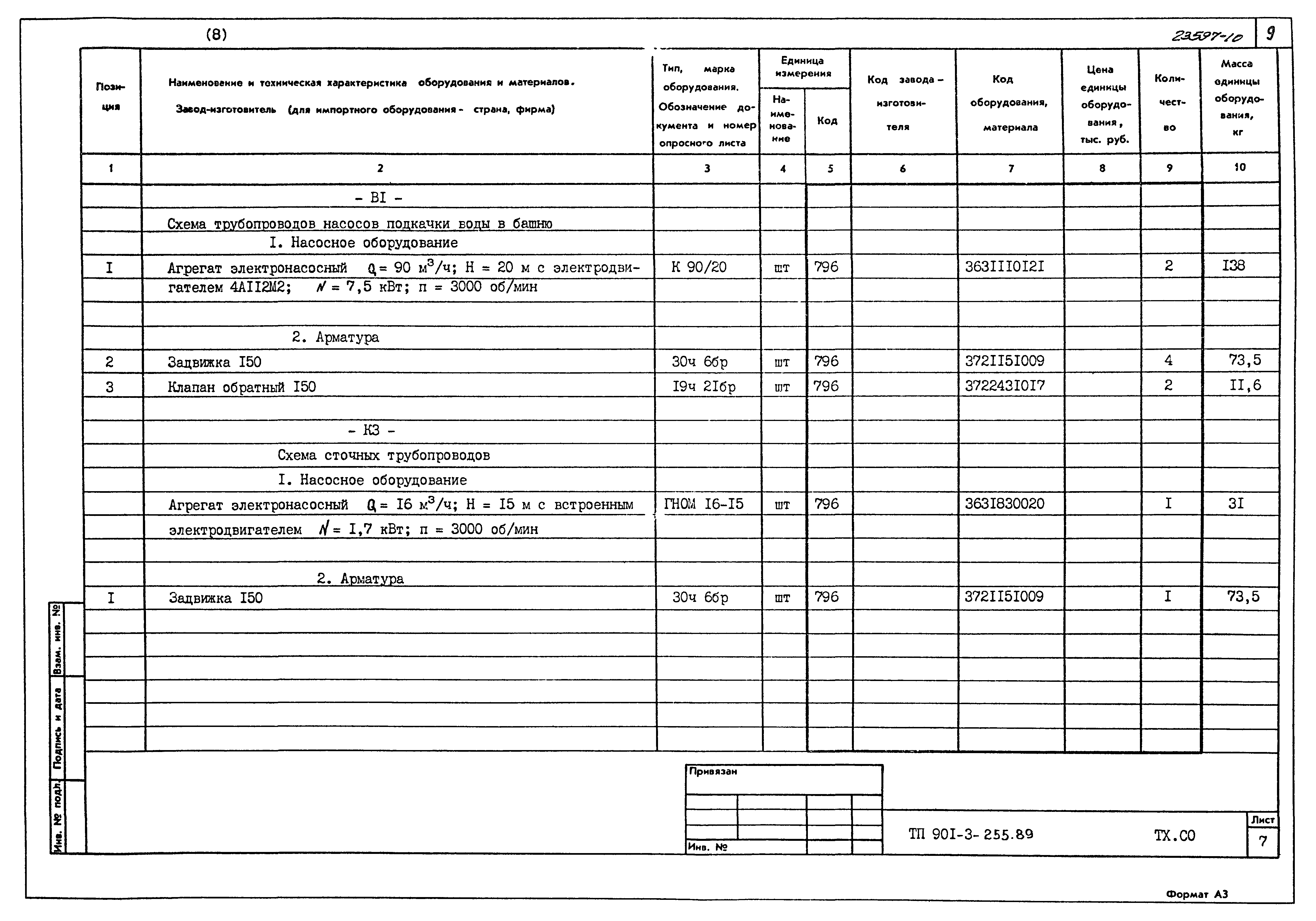 Типовой проект 901-3-255.89