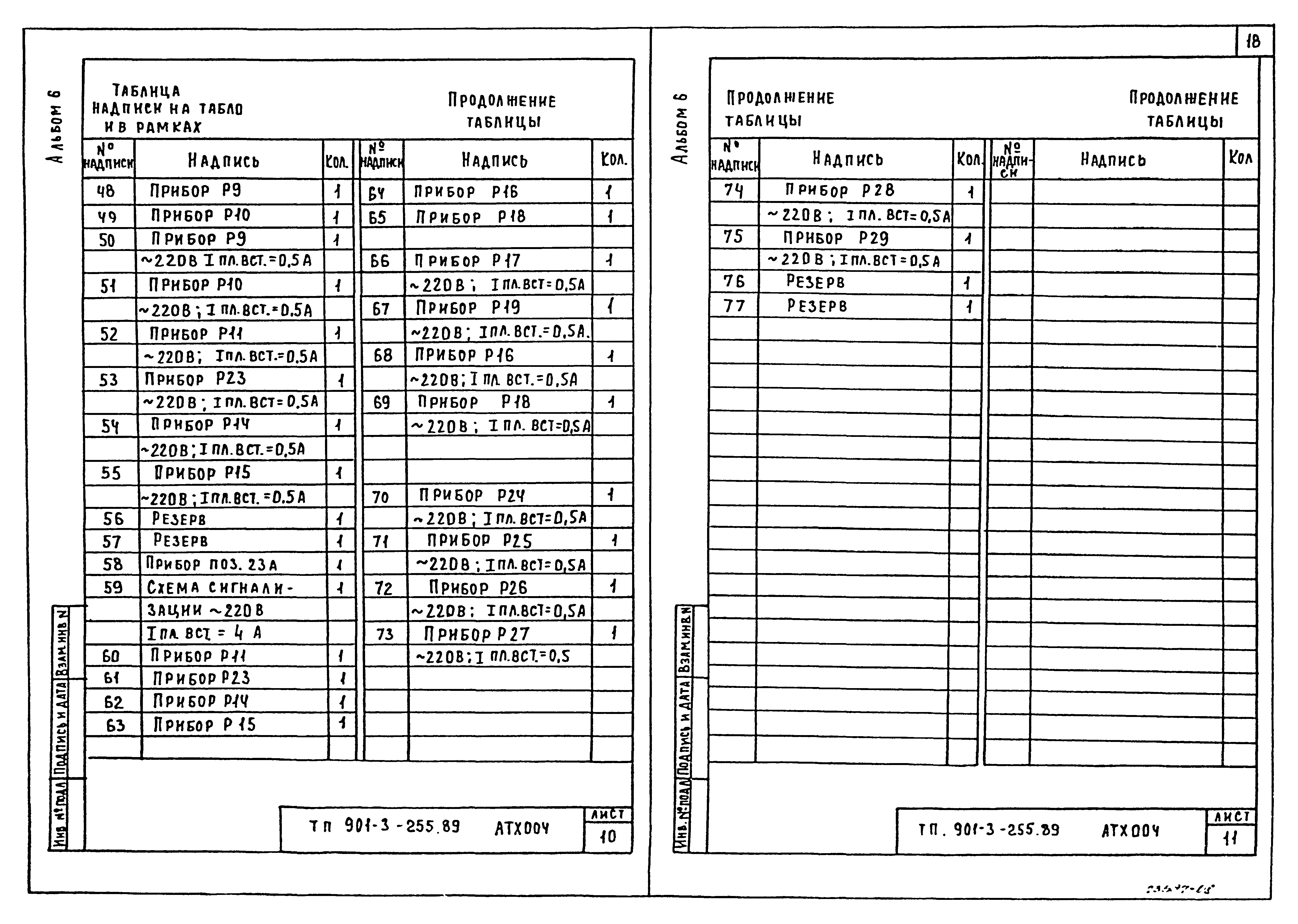 Типовой проект 901-3-255.89