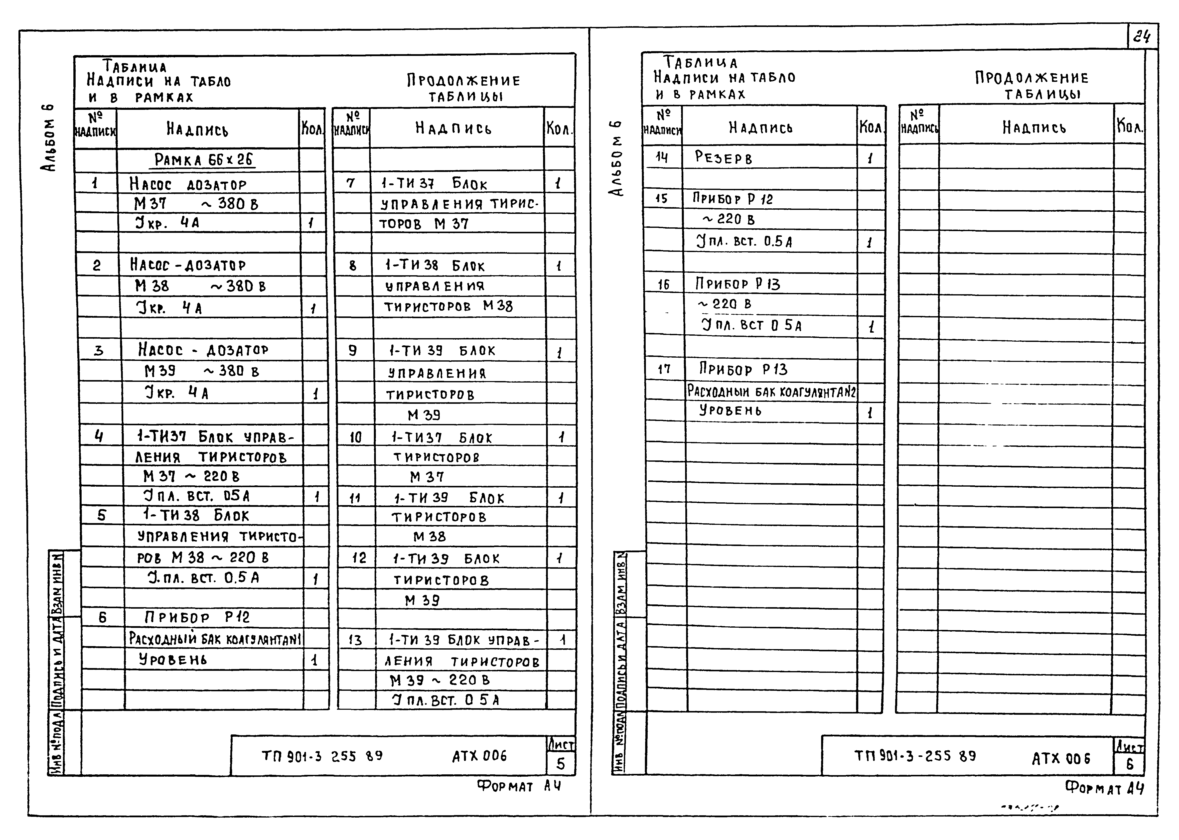 Типовой проект 901-3-255.89