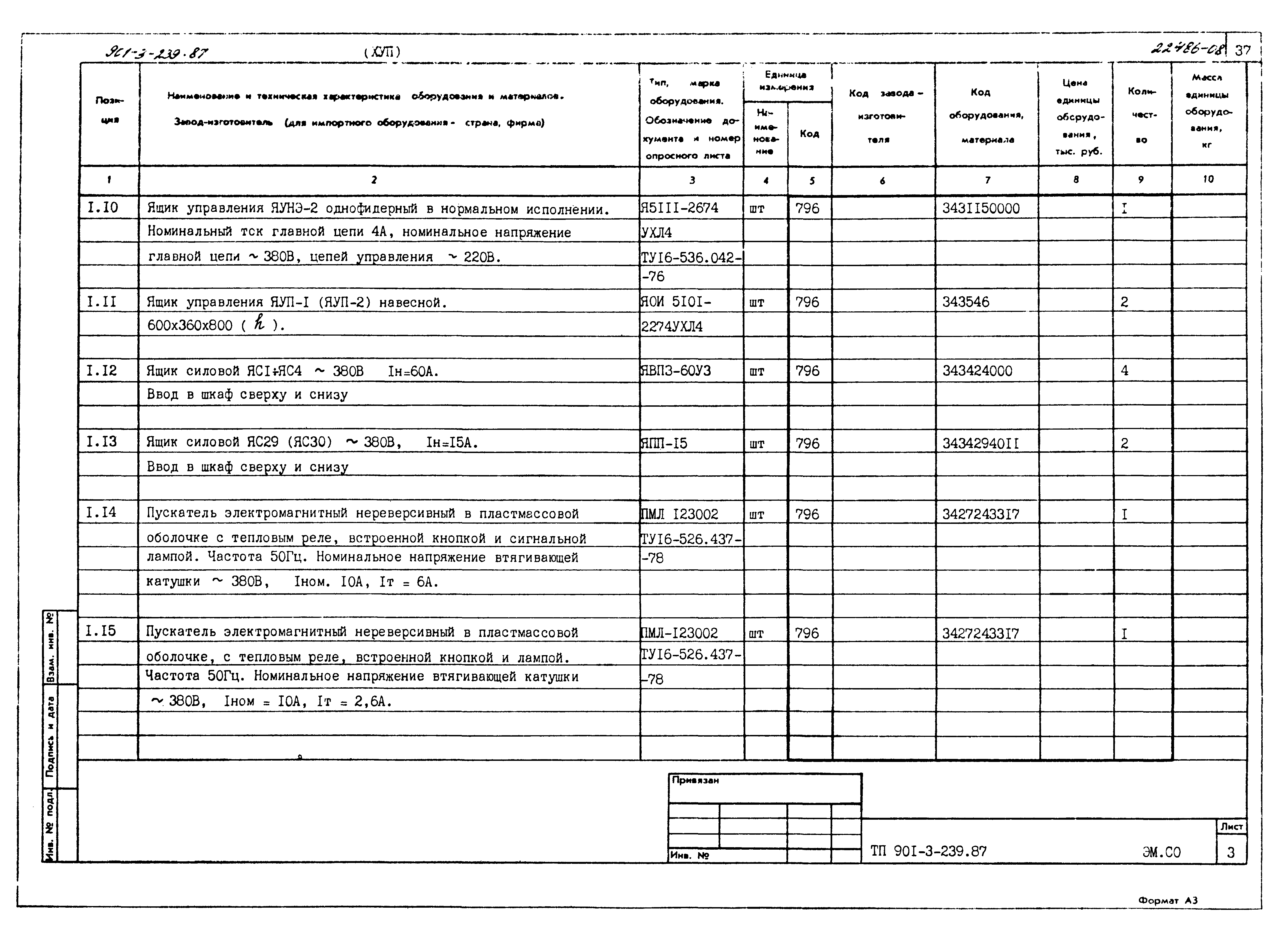 Типовой проект 901-3-239.87