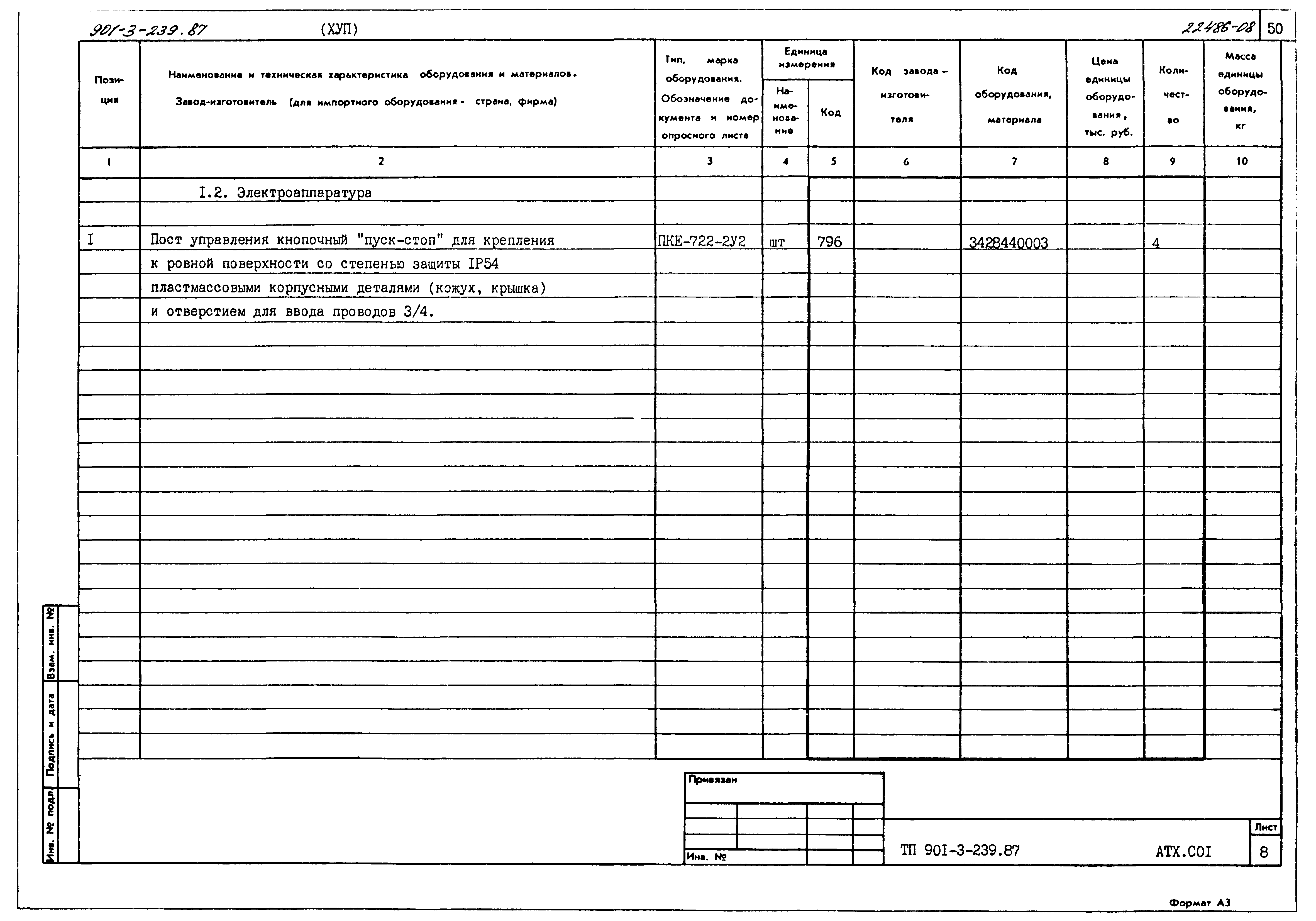 Типовой проект 901-3-239.87