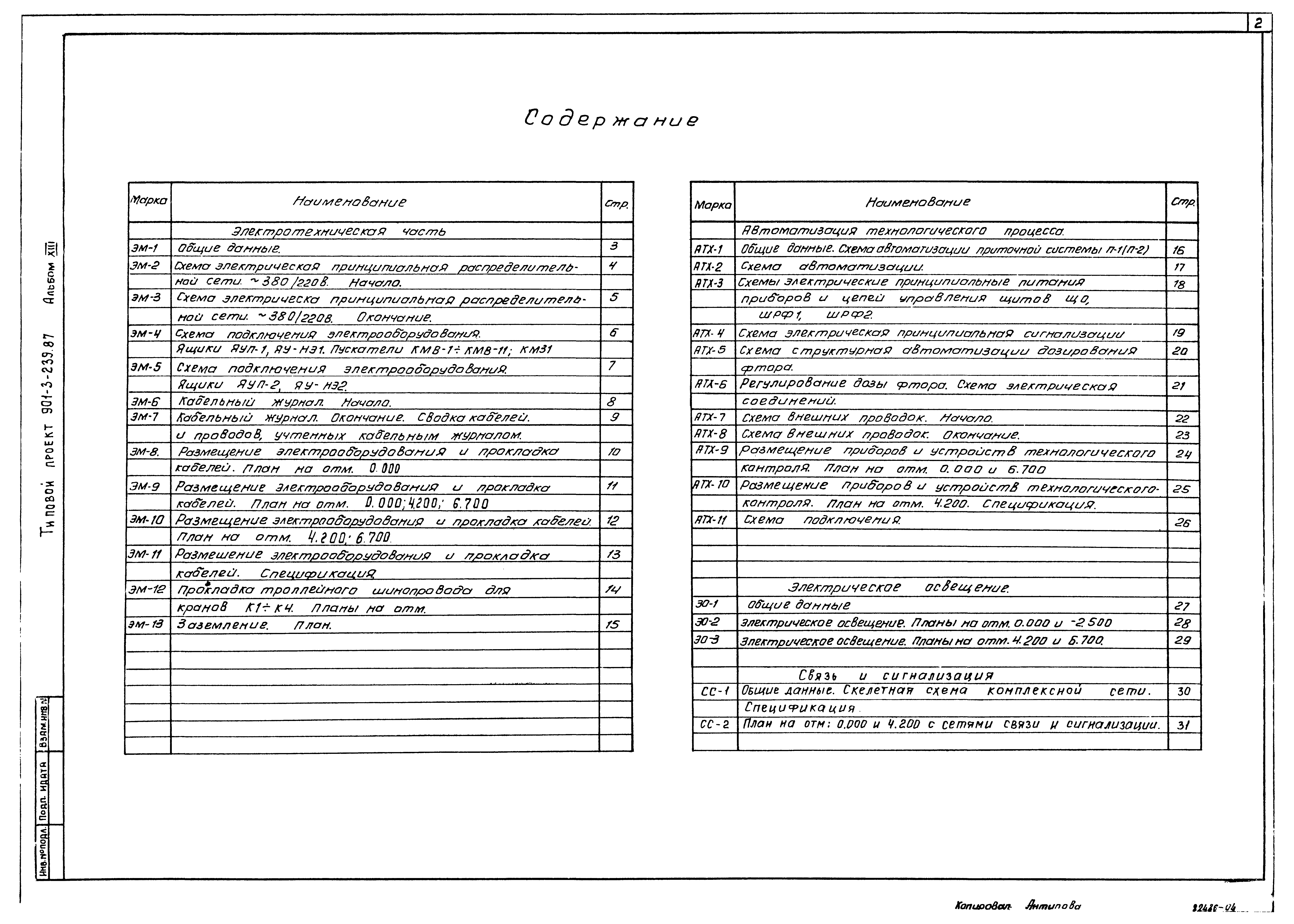 Типовой проект 901-3-239.87