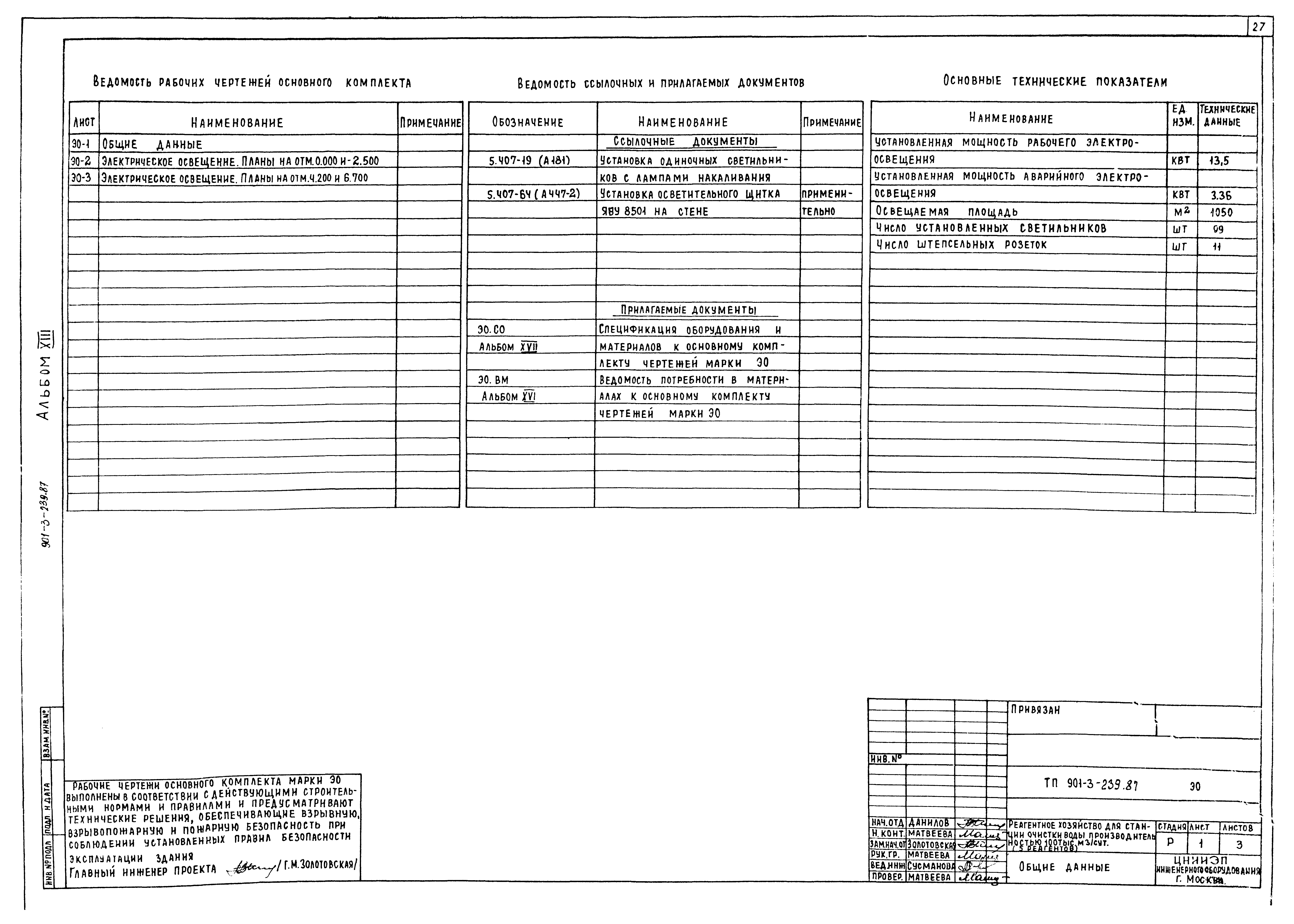 Типовой проект 901-3-239.87