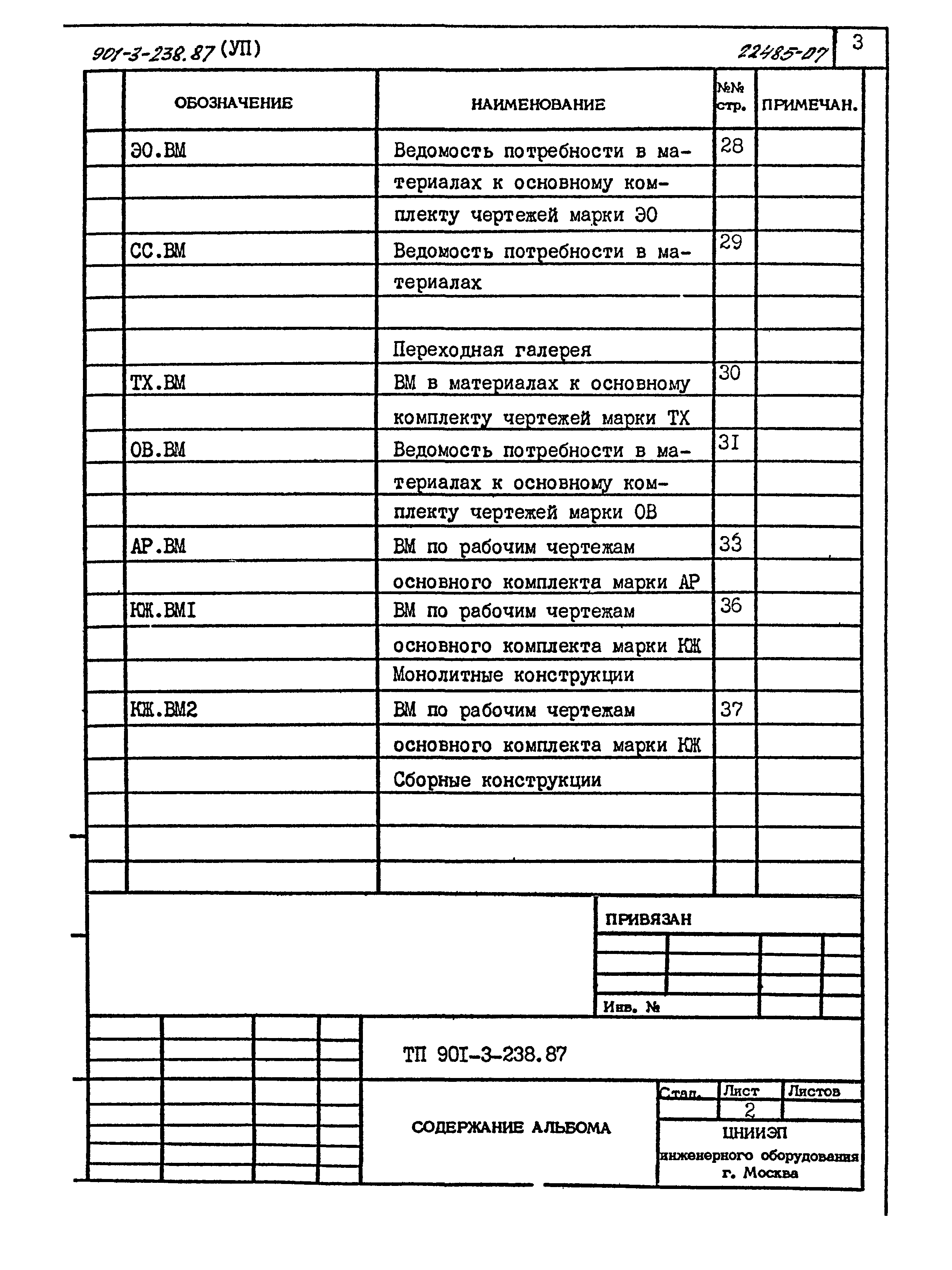 Типовой проект 901-3-239.87