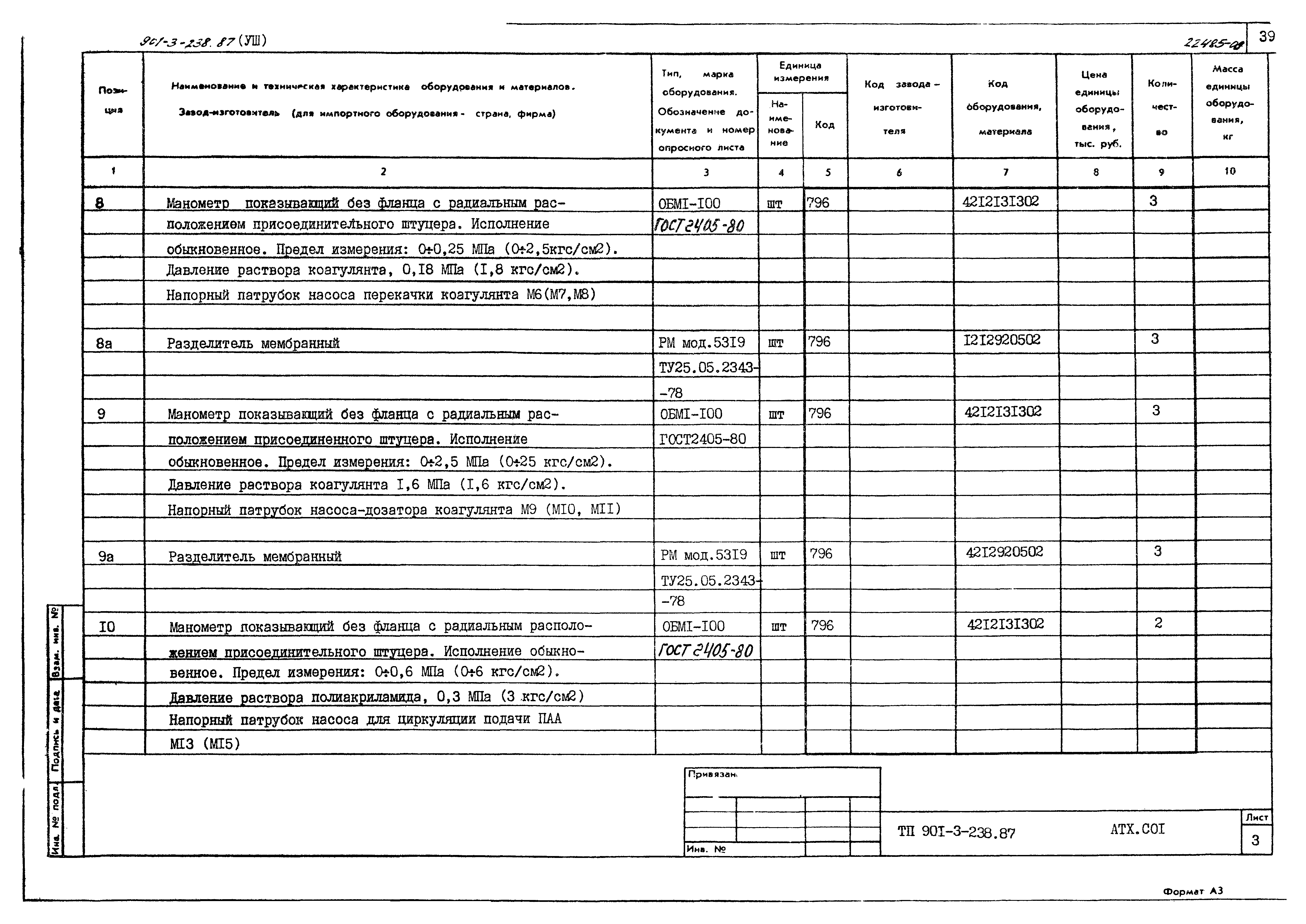 Типовой проект 901-3-238.87