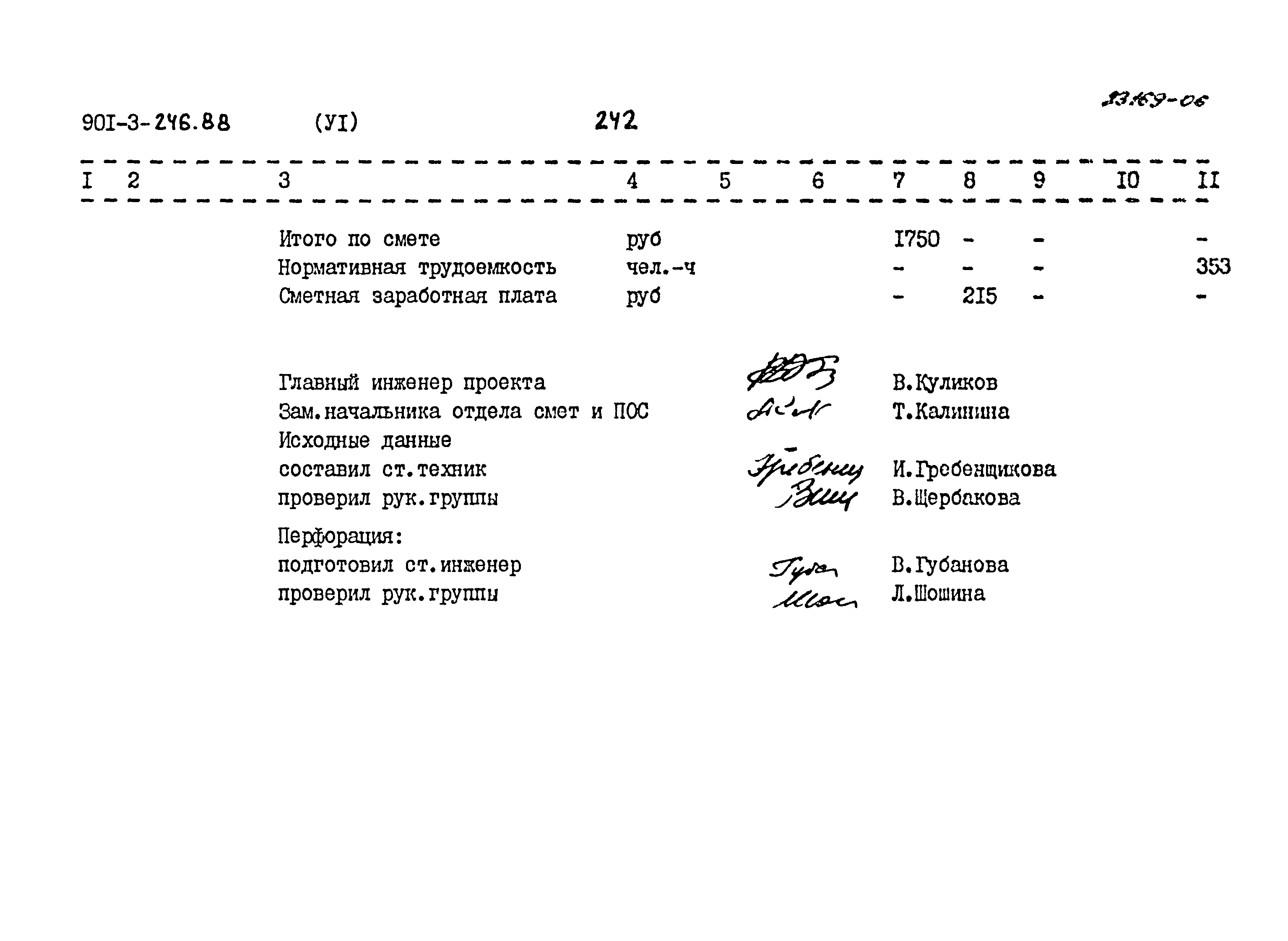 Типовой проект 901-3-246.88