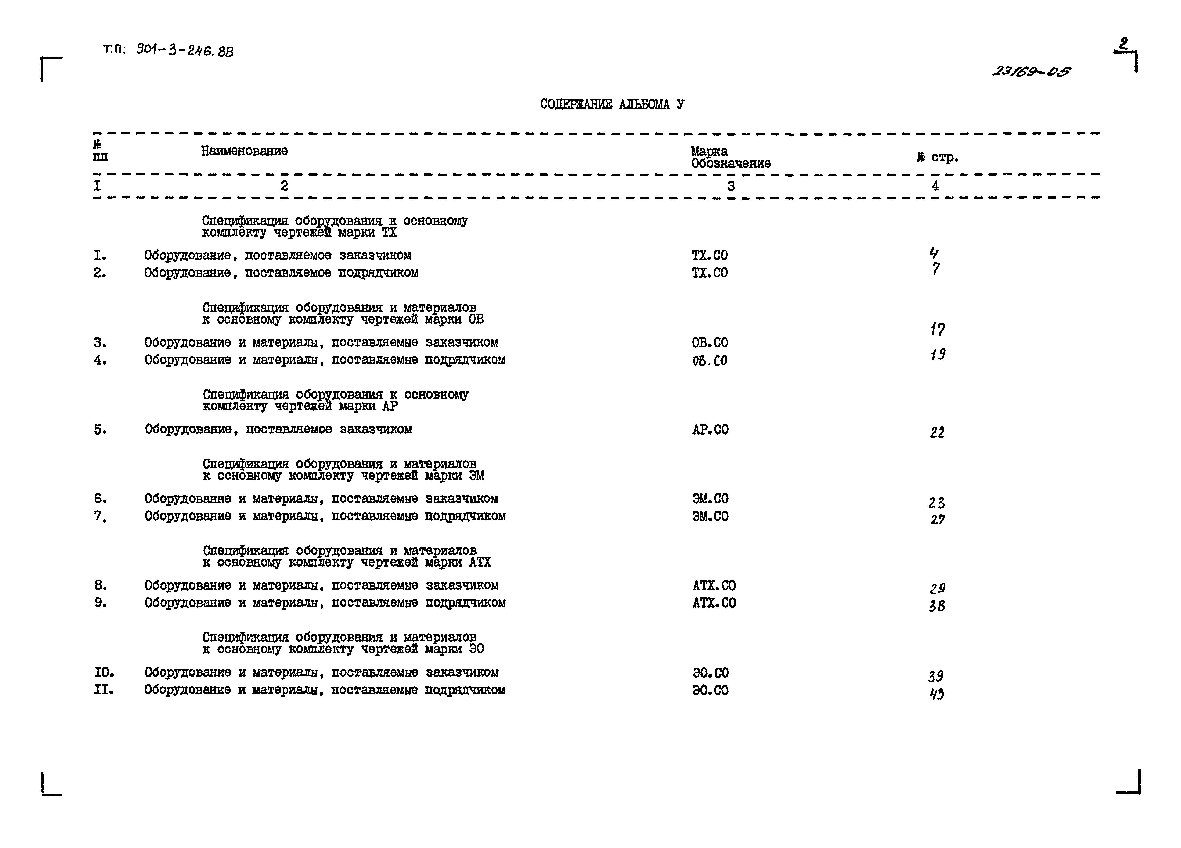 Типовой проект 901-3-246.88