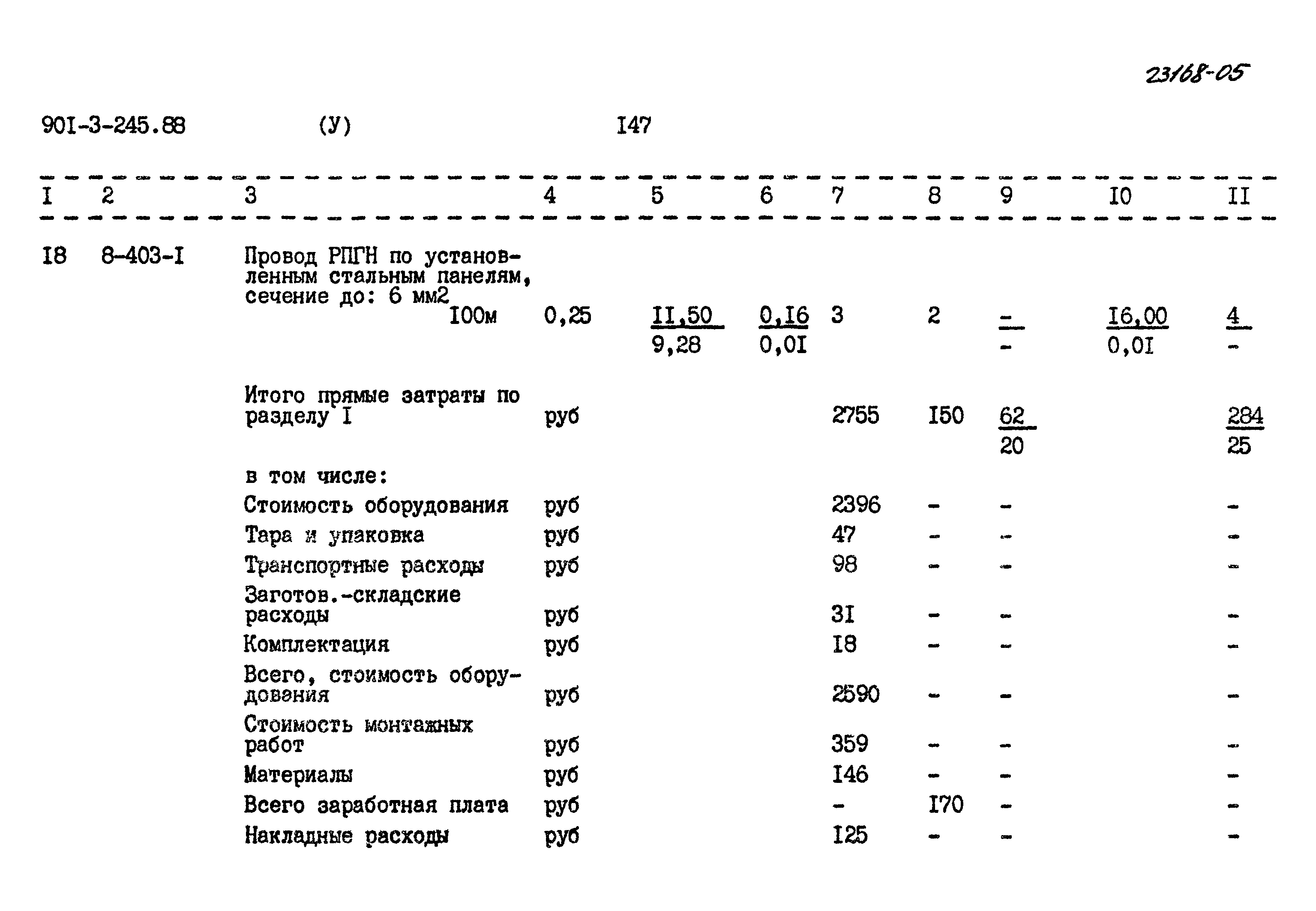 Типовой проект 901-3-245.88