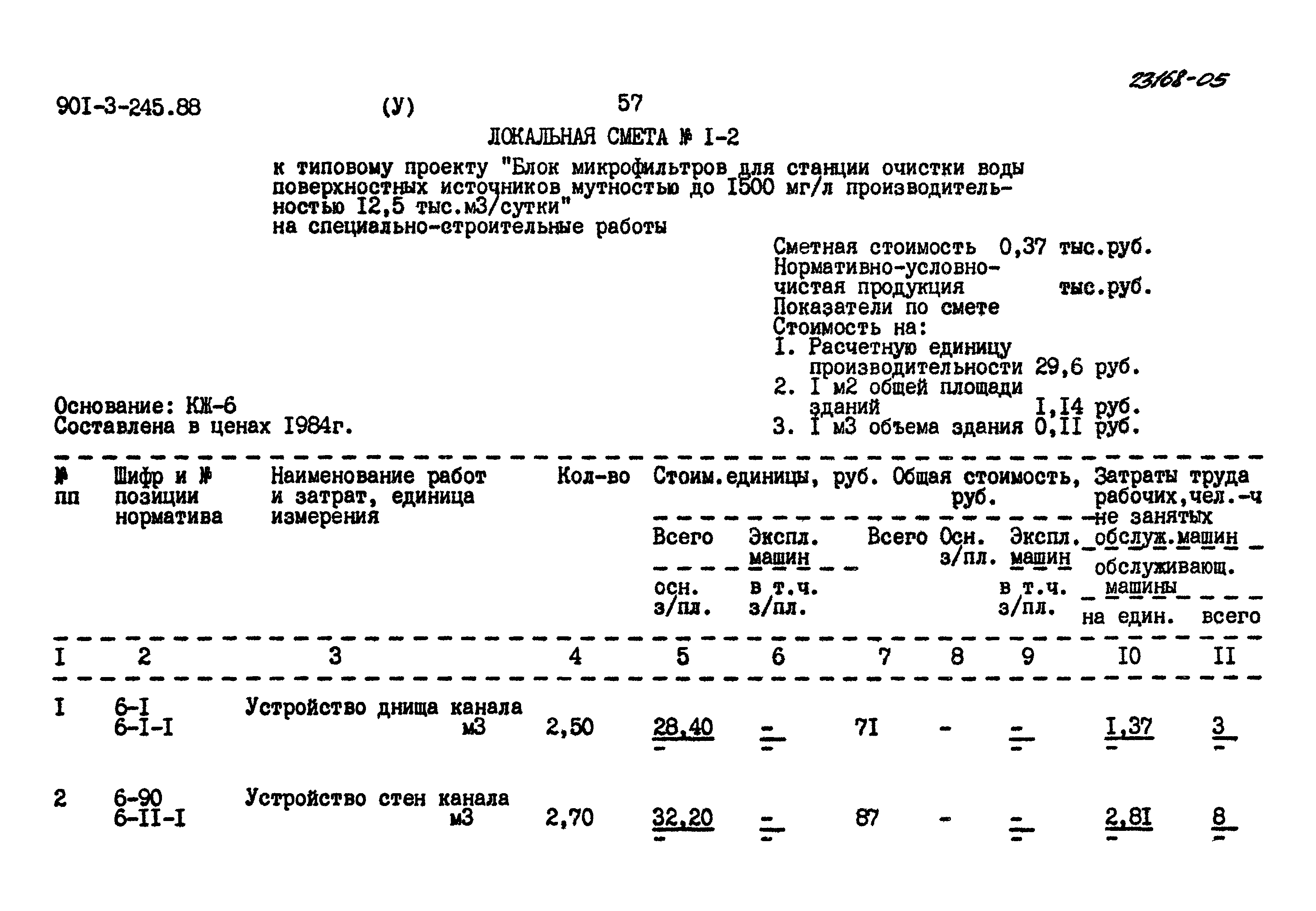 Типовой проект 901-3-245.88