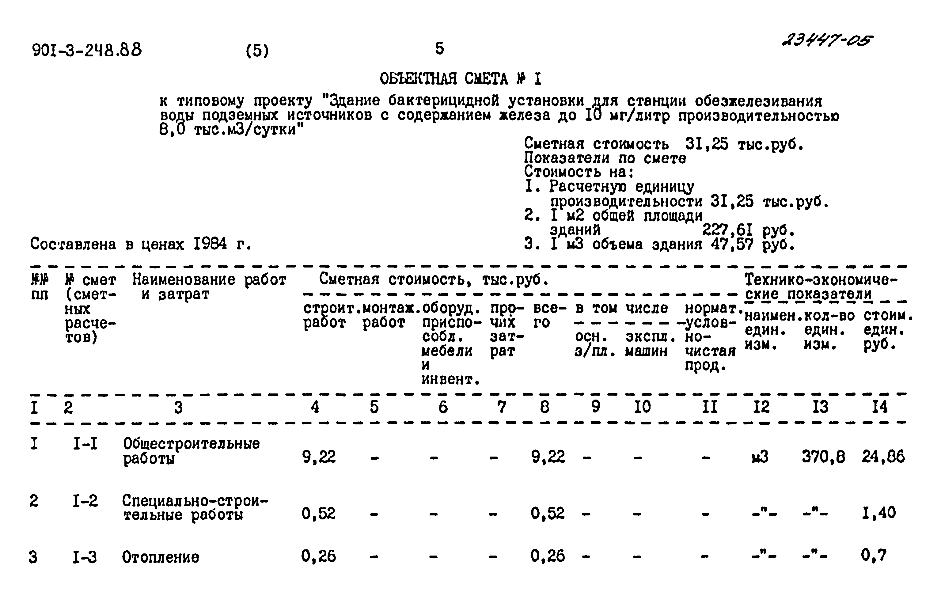 Типовой проект 901-3-248.88