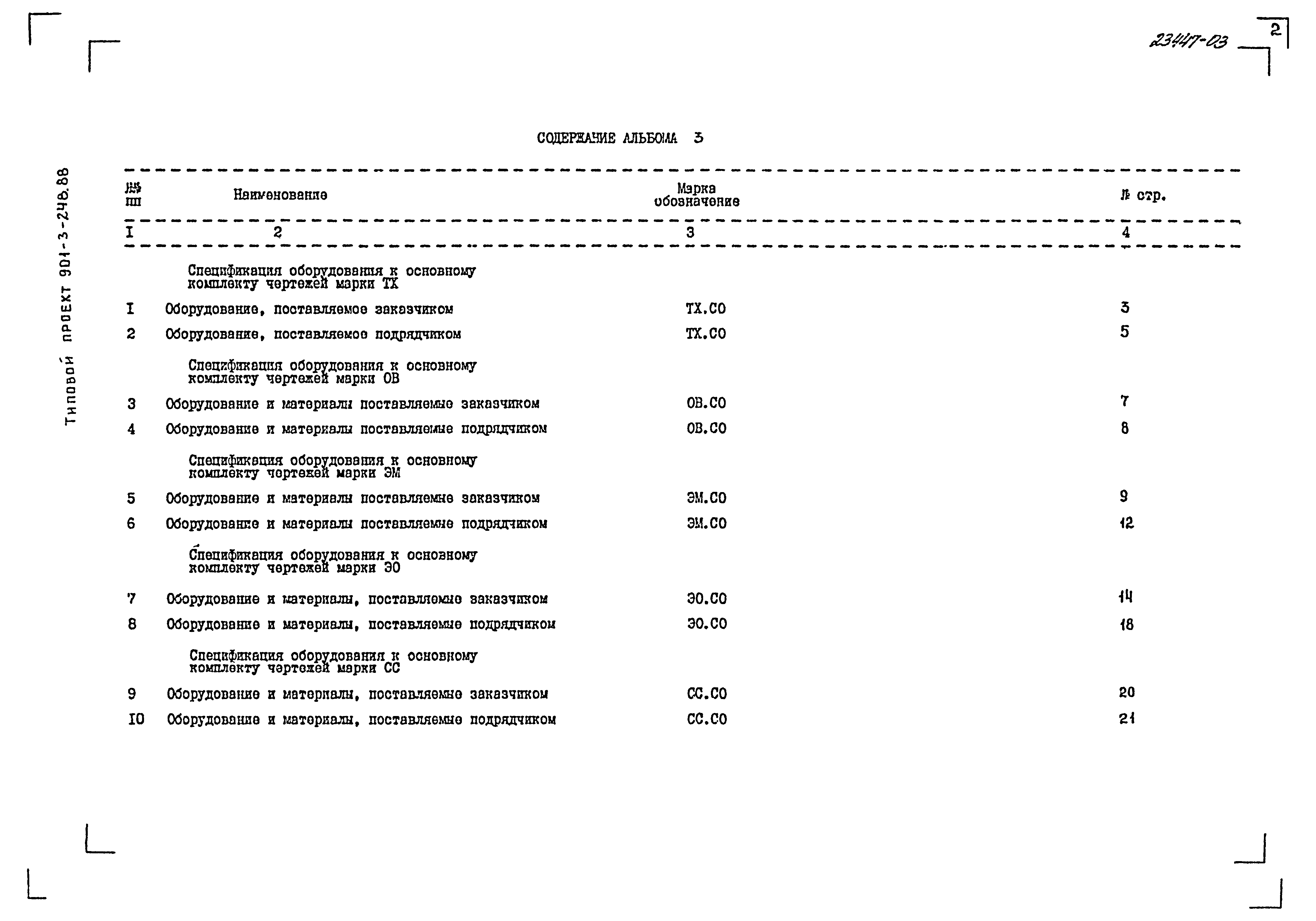 Типовой проект 901-3-248.88