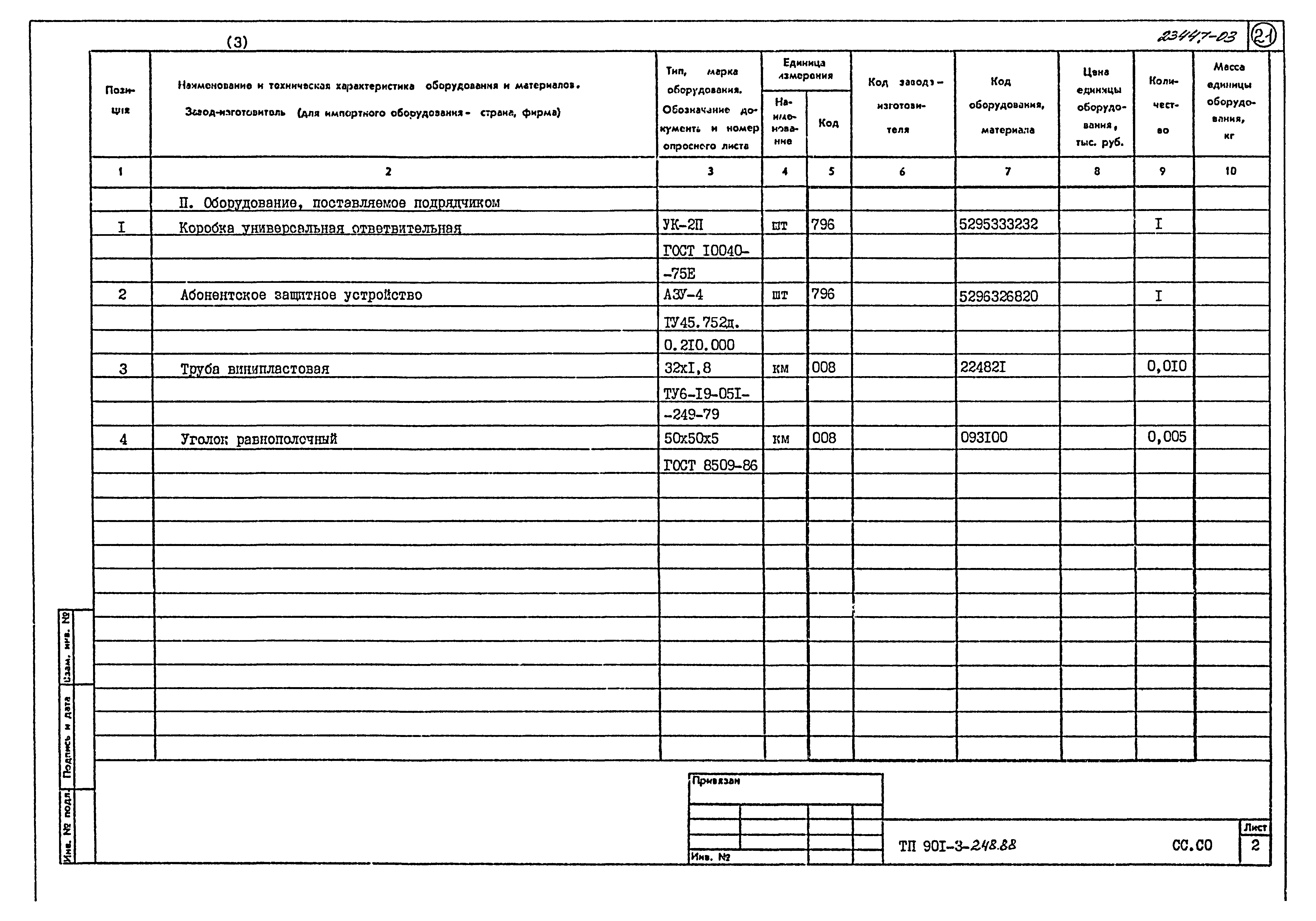 Типовой проект 901-3-248.88