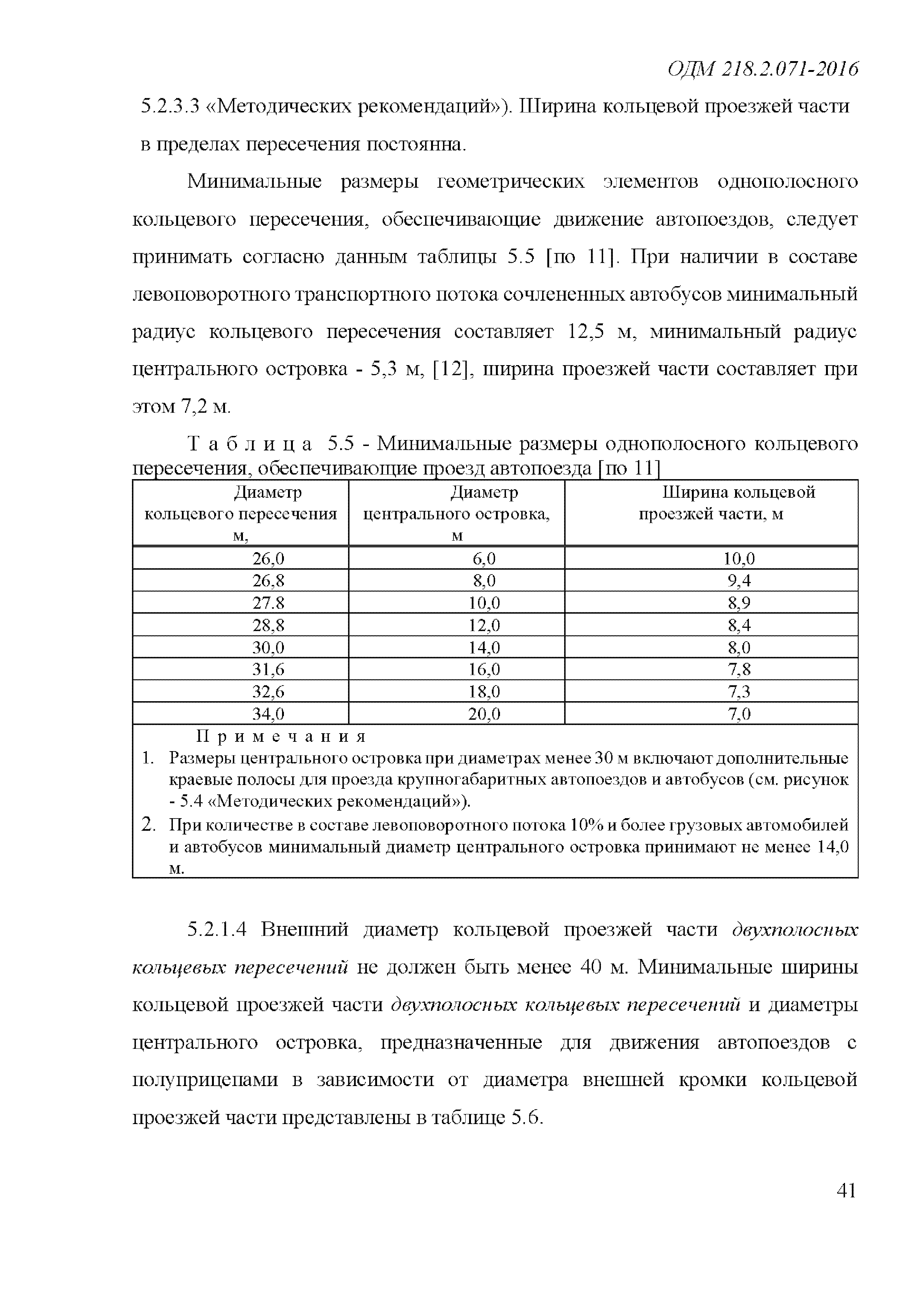 ОДМ 218.2.071-2016