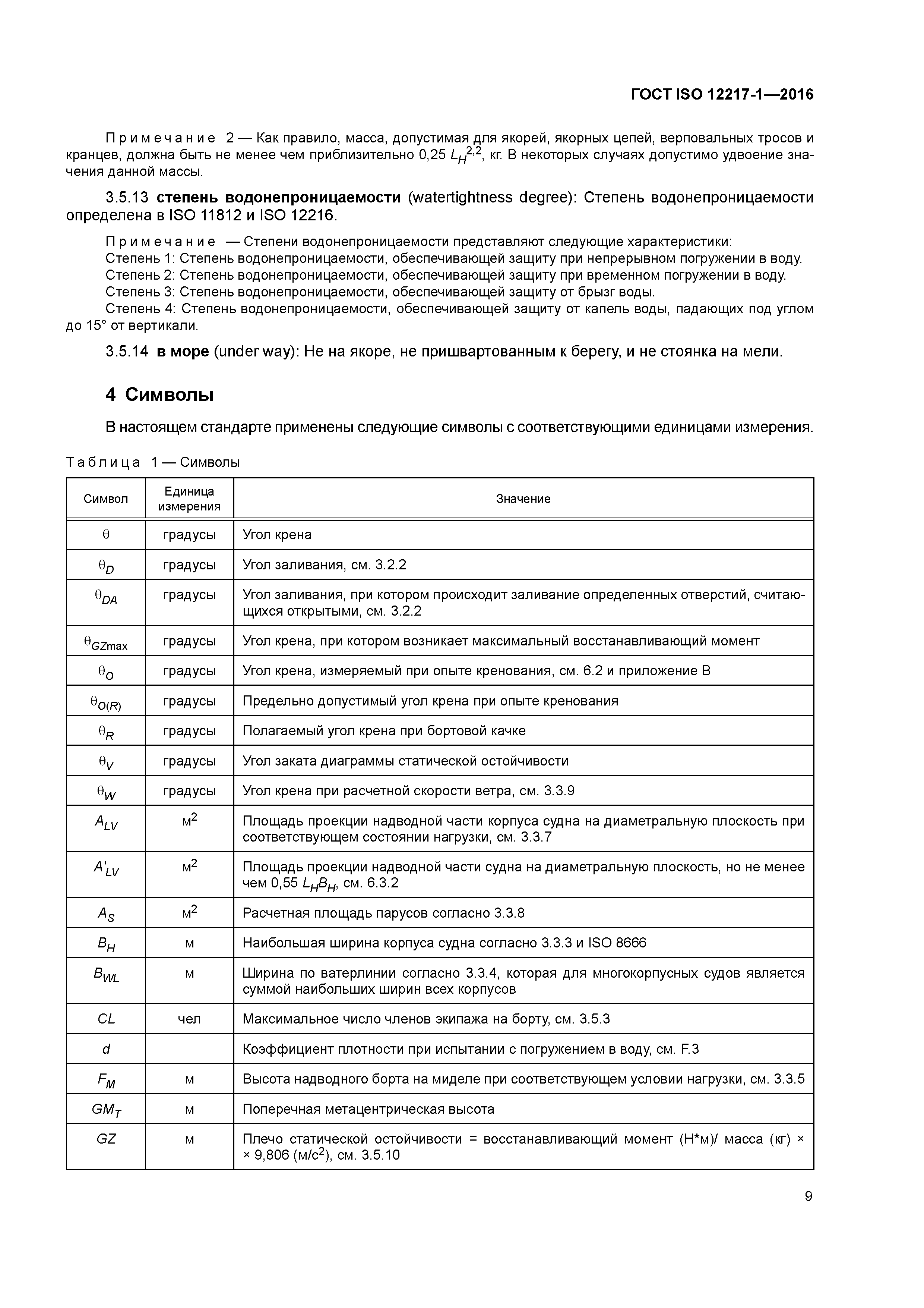 ГОСТ ISO 12217-1-2016