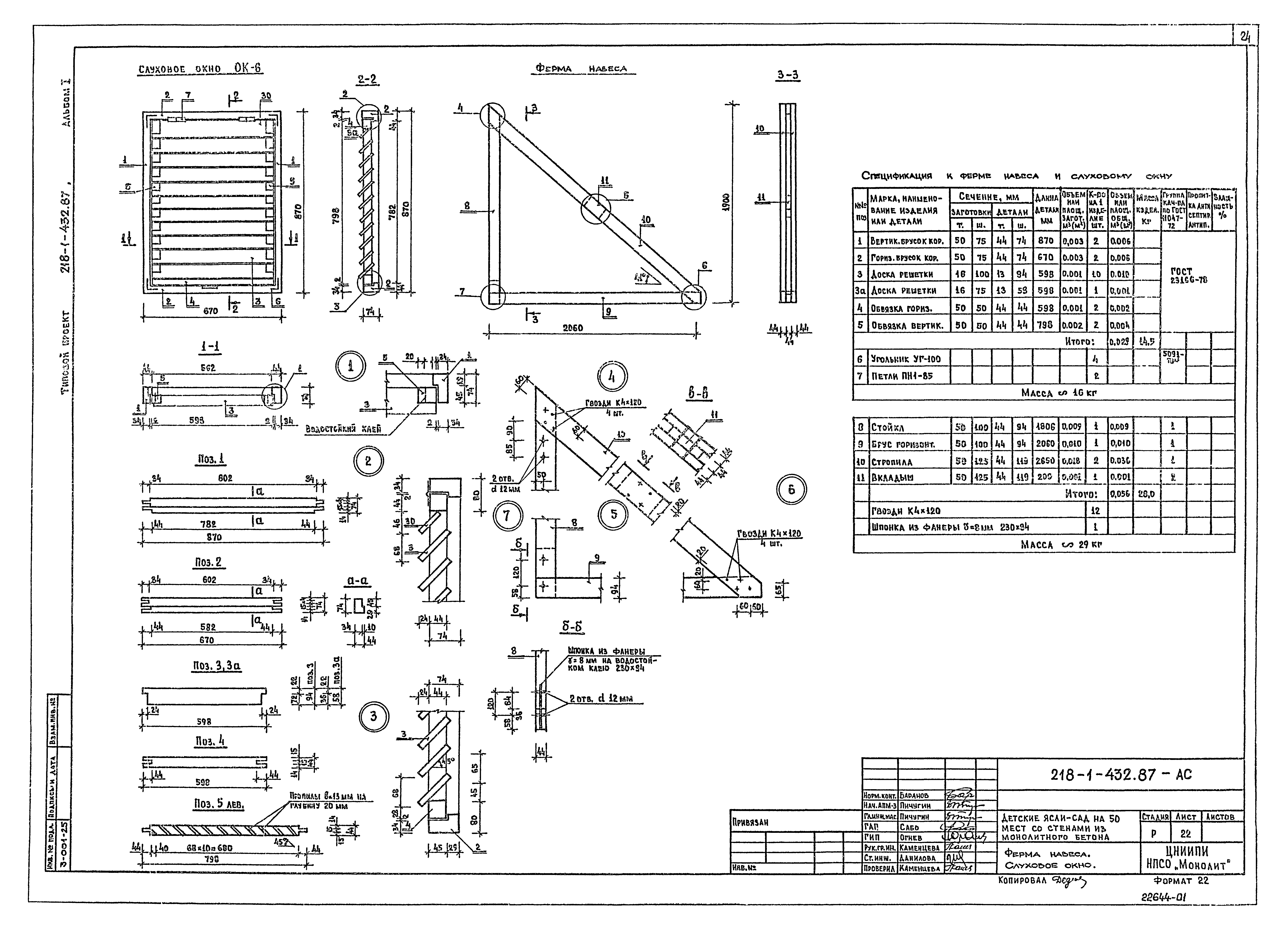 Типовой проект 218-1-432.87