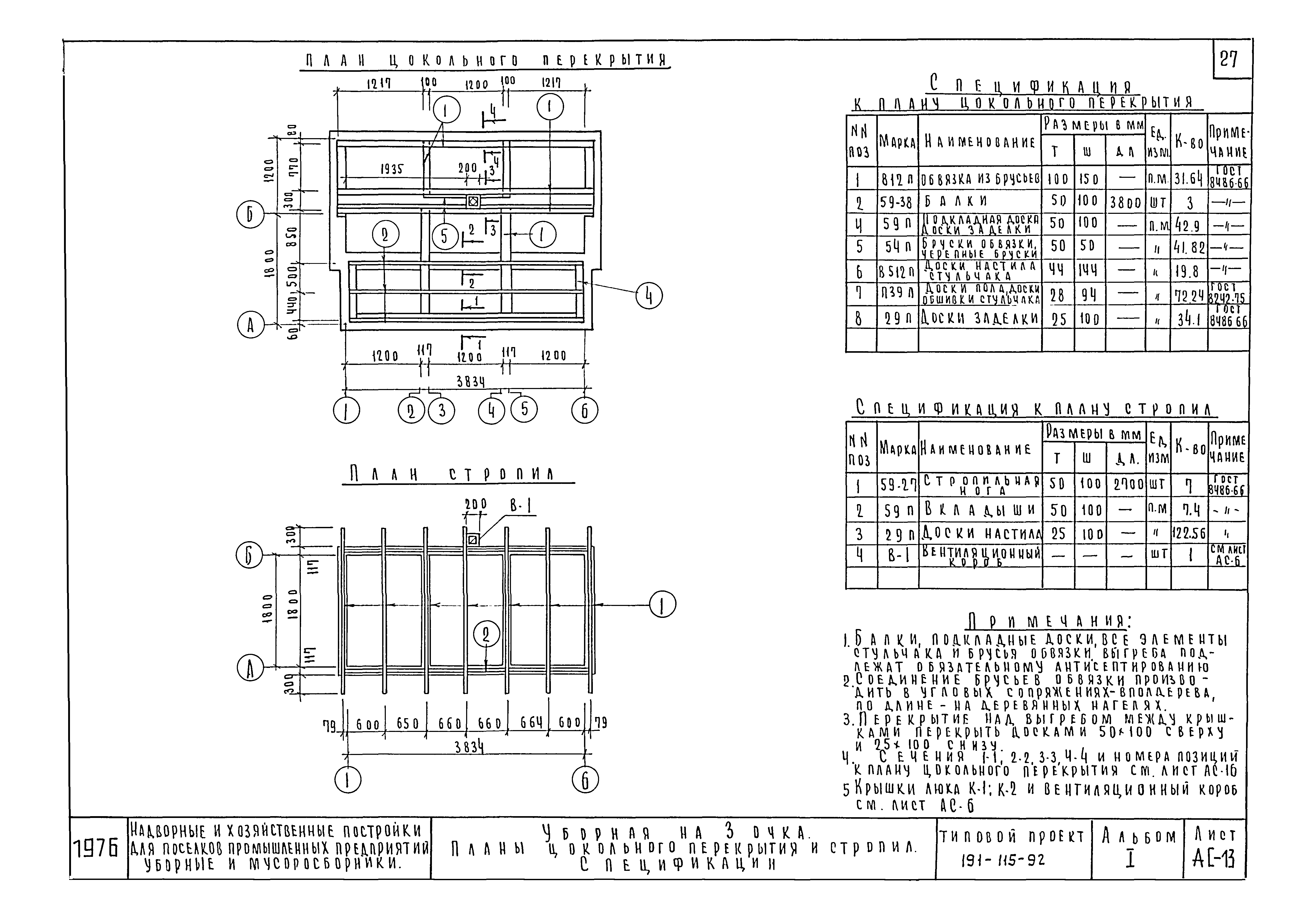 Типовой проект 191-115-92